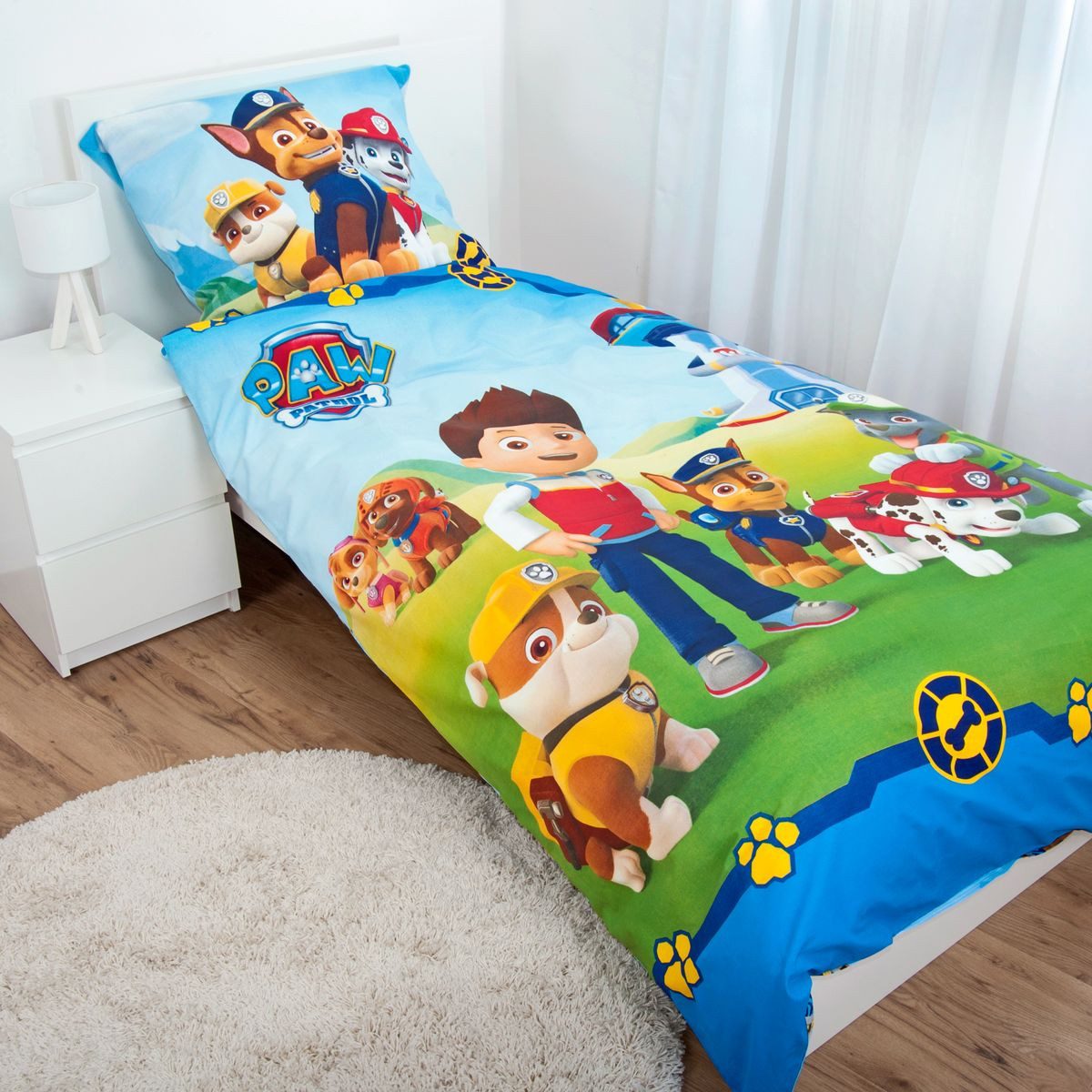 Herding Kinderbettwäsche 135x200cm Paw Patrol Hunde Superhelden, Renforcé, günstig online kaufen