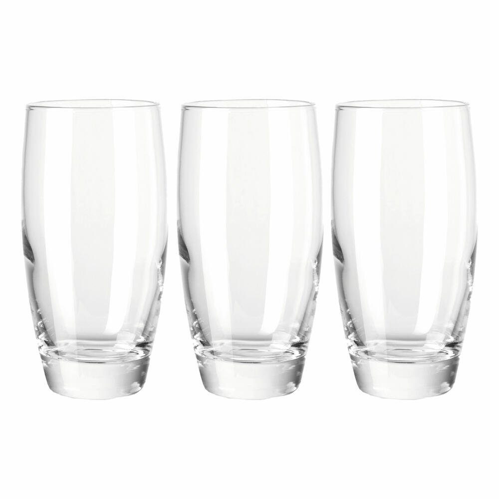 montana-Glas Gläser-Set basic 3er Set 350 ml, Glas