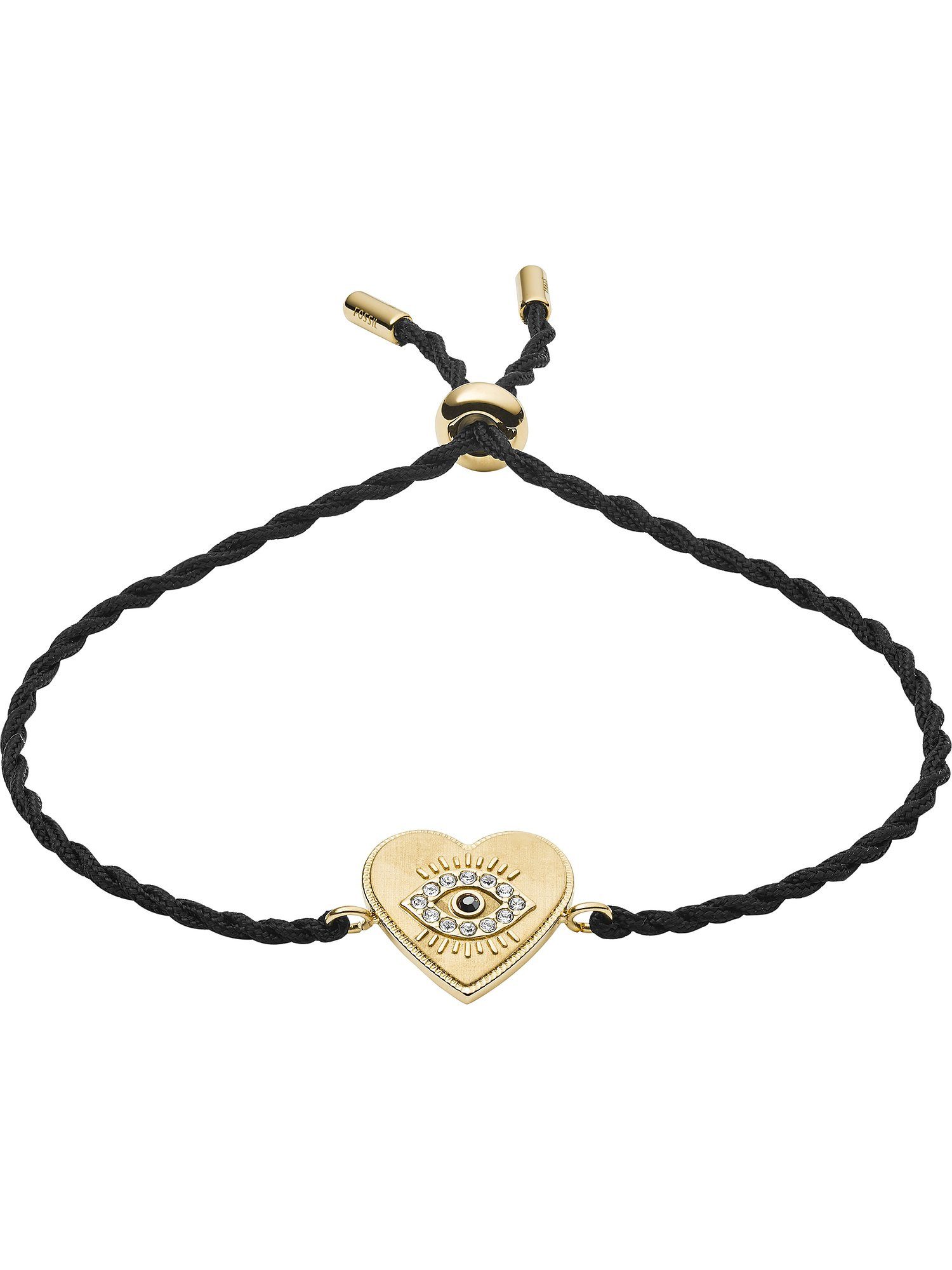 Armband Fossil Damen-Armband Edelstahl 5 Glasstein