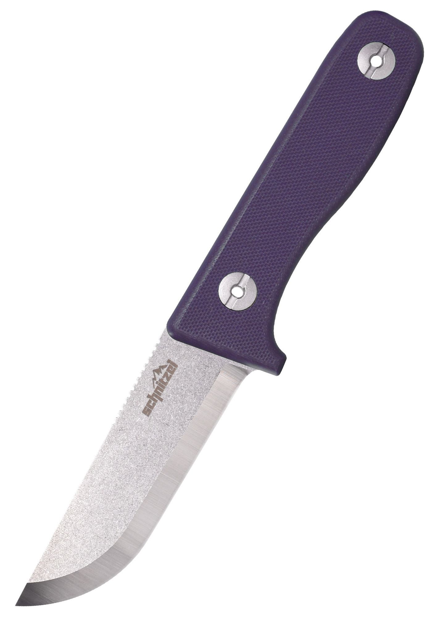 Taschenmesser Schnitzel DU, Schnitzmesser für Kinder ab 10 Jahre, lila