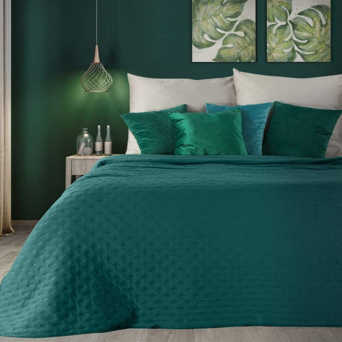 Design91 Tagesdecke Bettrüberwurf Steppdecke Allzweckdecke, Gesteppte günstig online kaufen
