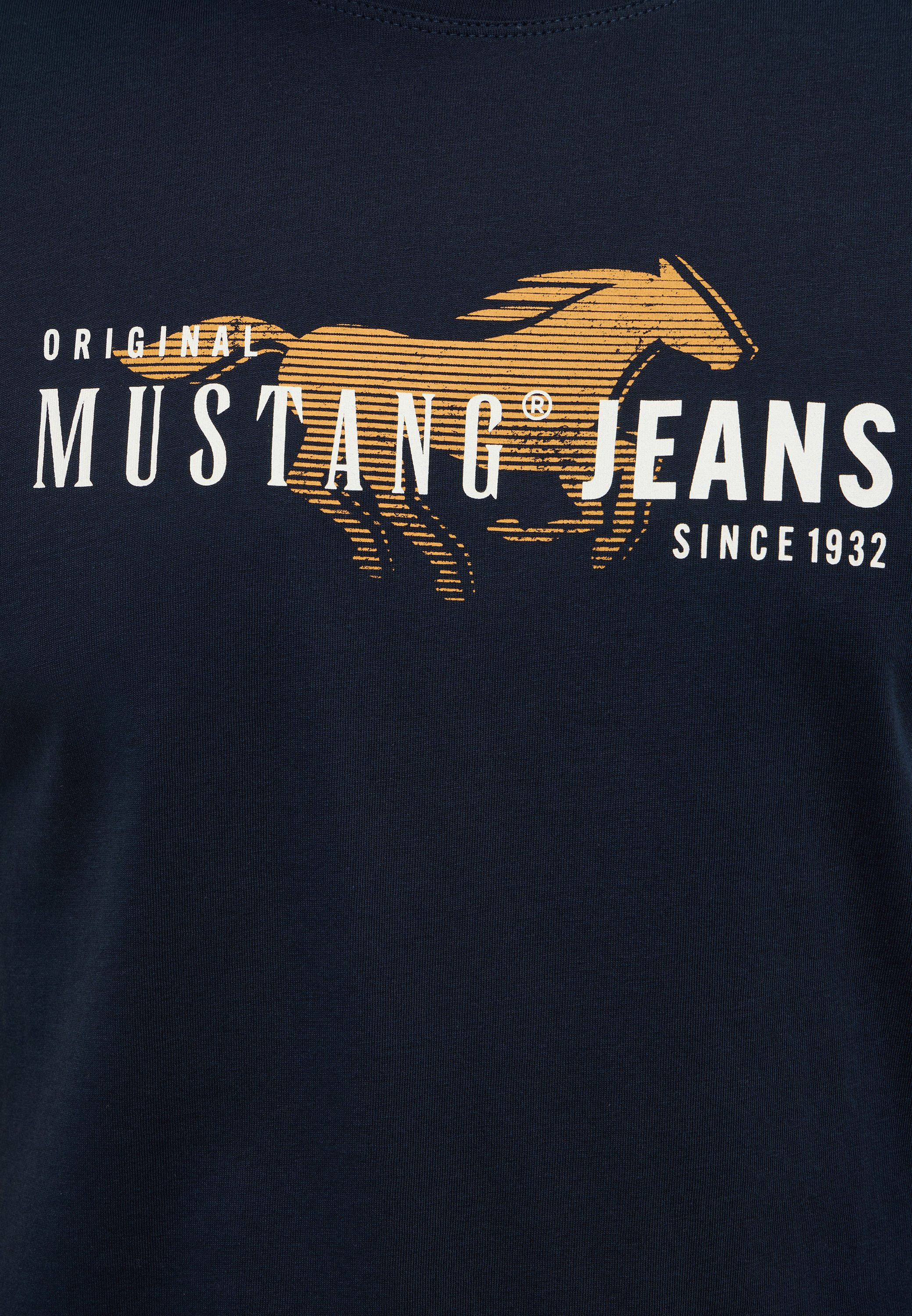 MUSTANG Kurzarmshirt "Herren Style Austin" günstig online kaufen