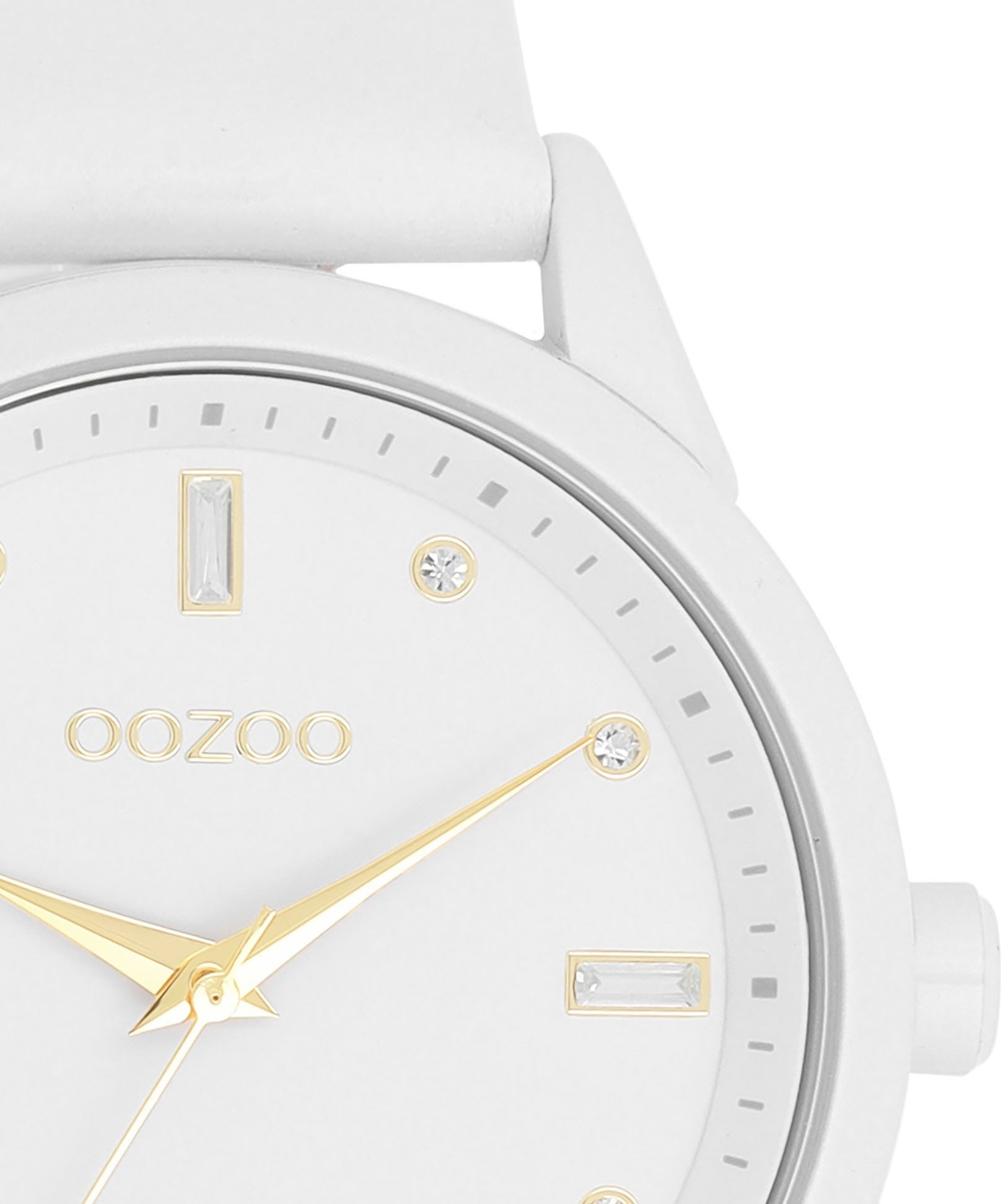 OOZOO Quarzuhr C11354, Armbanduhr, Damenuhr, Lederarmband, günstig online kaufen