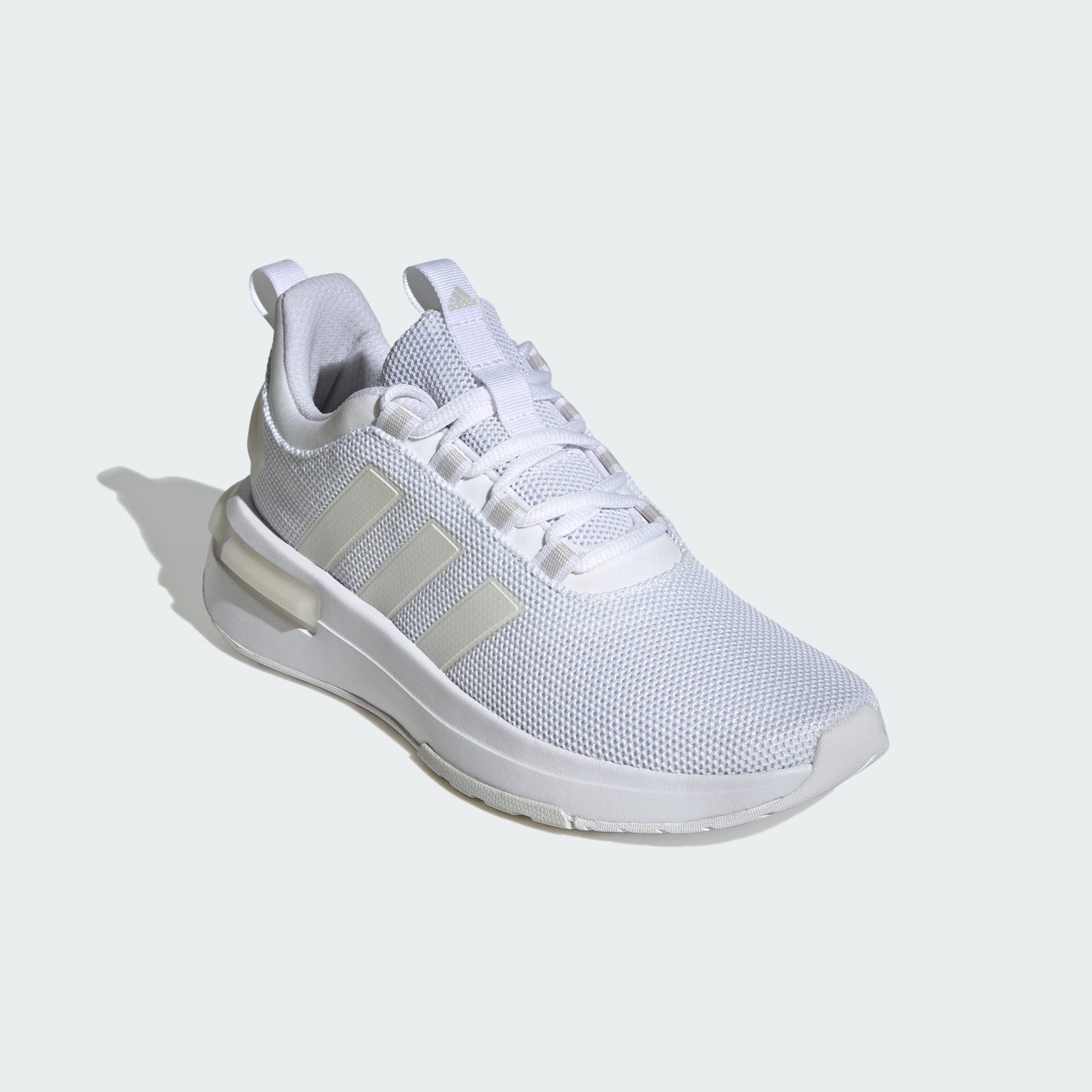 TR23 Zero SCHUH Metalic Cloud Grey Sneaker / adidas RACER White Sportswear One /