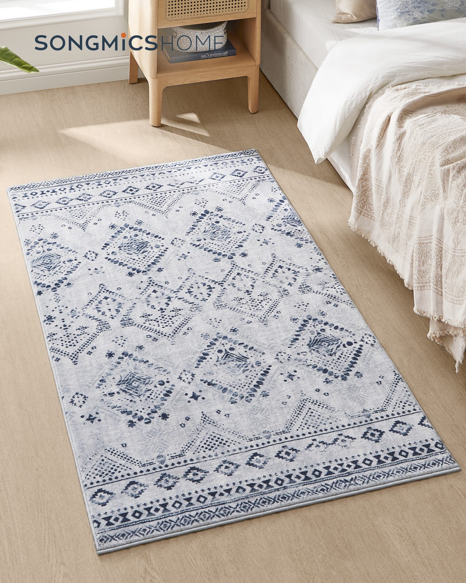 SONGMICS HOME Designteppich Wohnzimmerteppich, Höhe: 10 günstig online kaufen