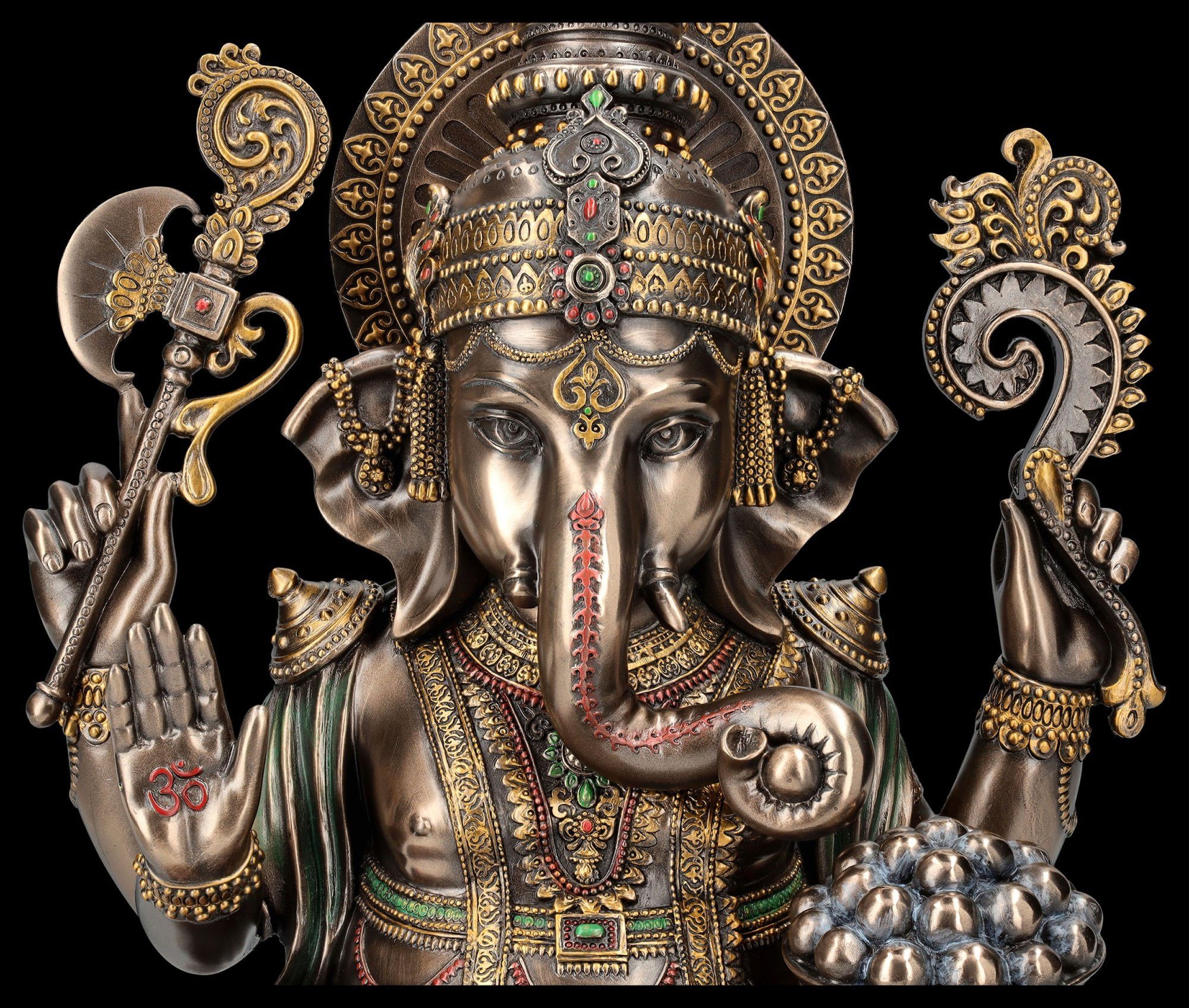 Lotus Gott Dekofigur Shop Elefantenköpfiger Ganesha Figur - Figuren Veronese GmbH auf - Dekofigur