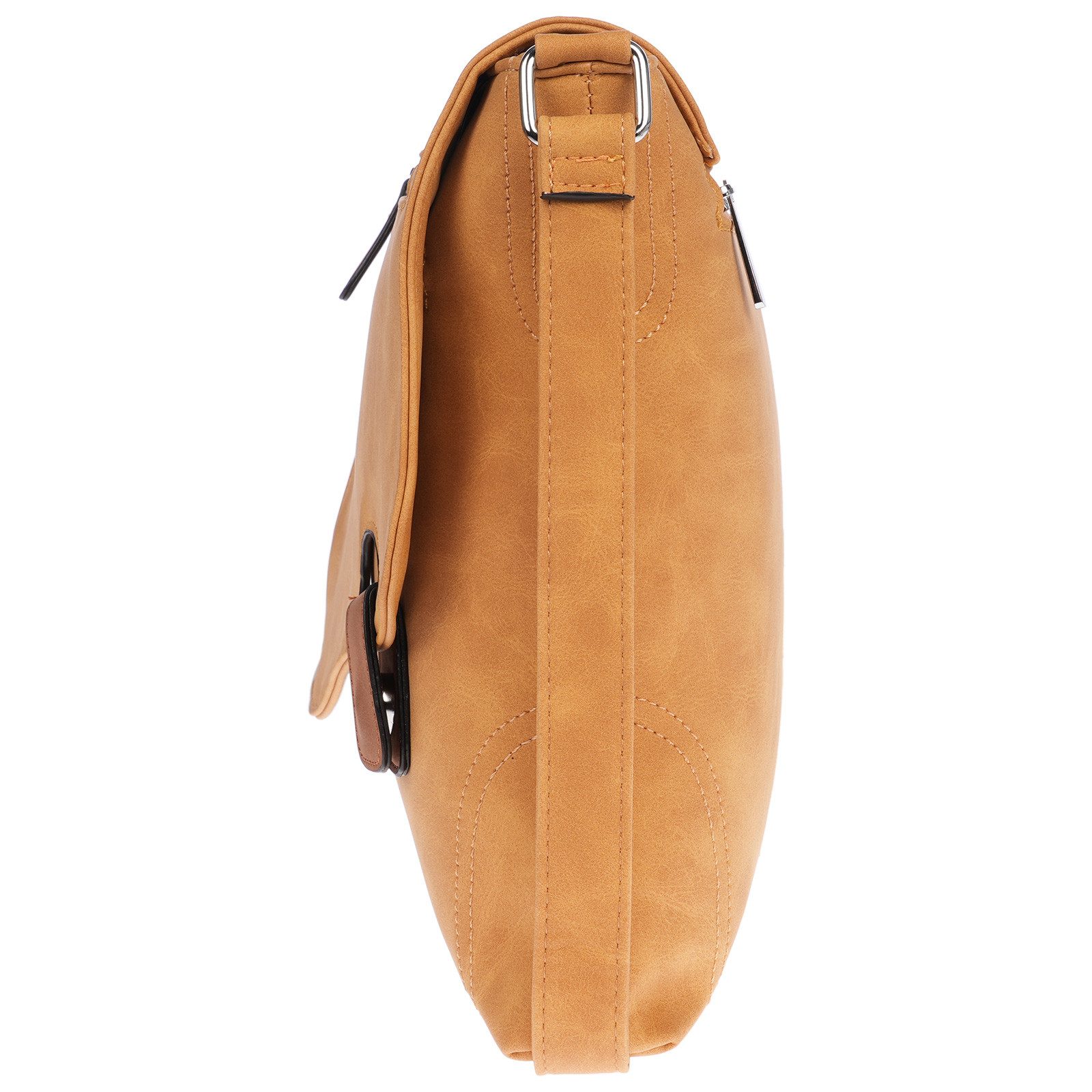 Christian Wippermann Umhängetasche Große Damen Tasche Umhängetasche Leder Optik, Crossover Leder Optik