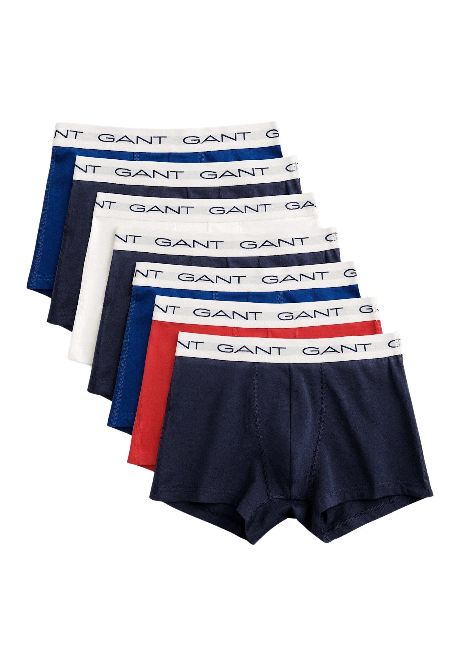Gant Boxershorts Boxershorts Unterhosen Siebener Pack günstig online kaufen
