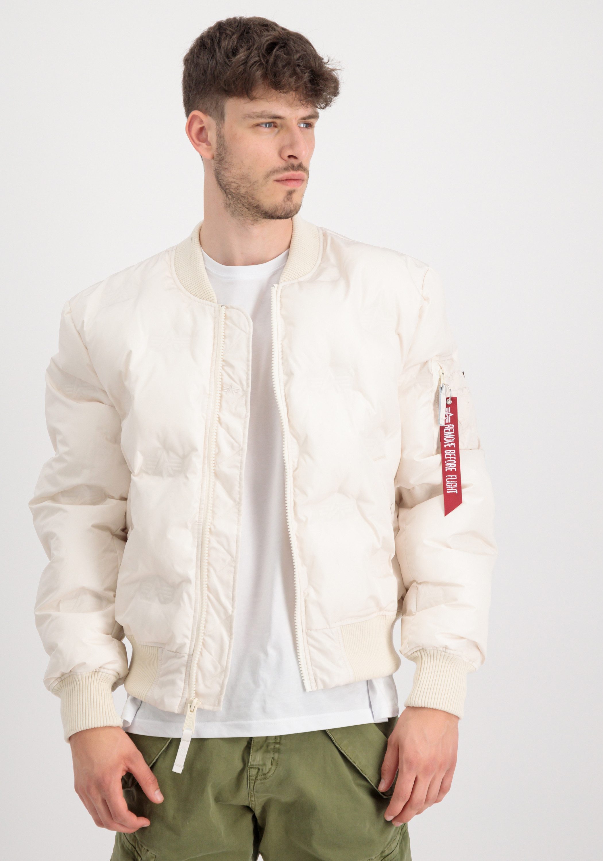 Alpha Industries Winterjacke "MA-1 Emb. Logo Puffer" günstig online kaufen