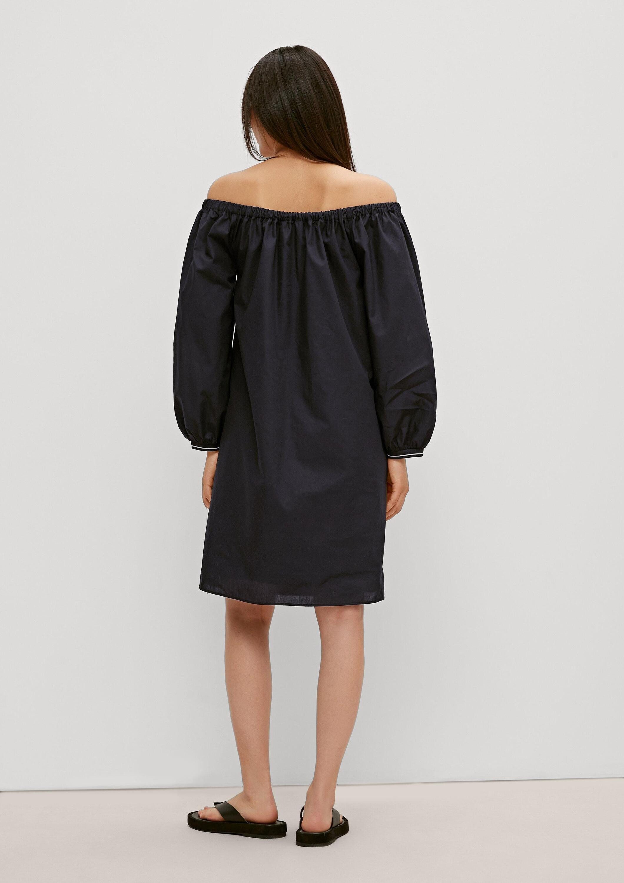 comma Midikleid Kleid Kleid mit 3/4-Ärmel