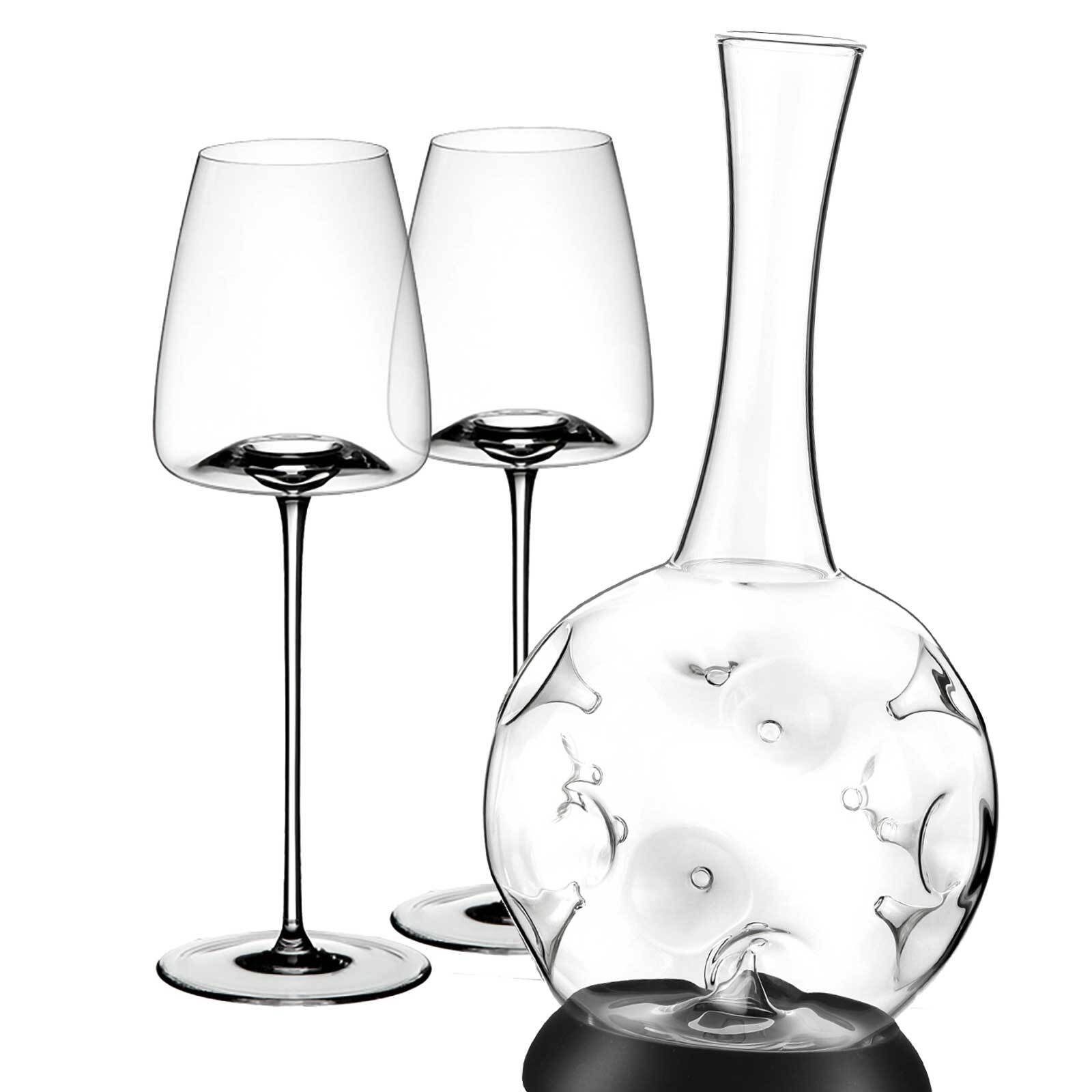 ZIEHER Glas Fresh Eddy Weinset 3er Set, Glas | Gläser