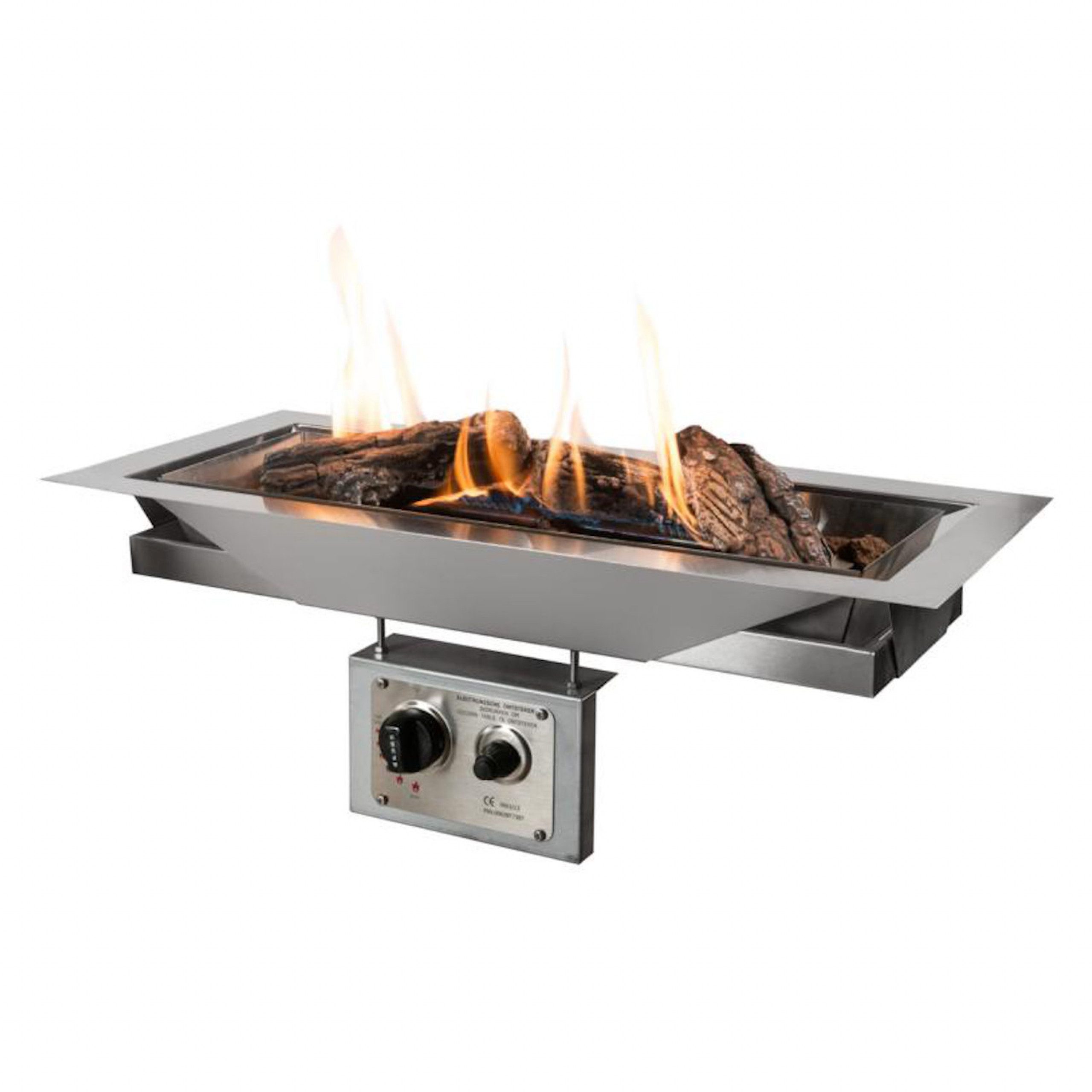 Happy Cocooning Feuerschale Happy Cocooning Mania Einbau-Feuerstelle 17,5 kW rechteckig large