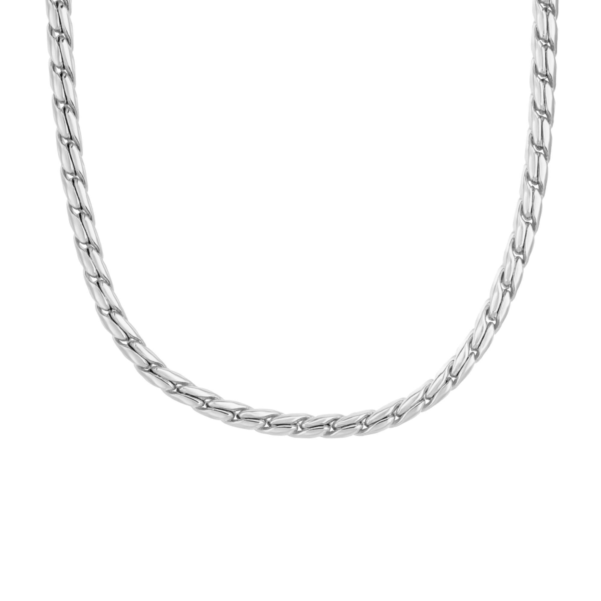 Collier Freydis silberfarben poliert