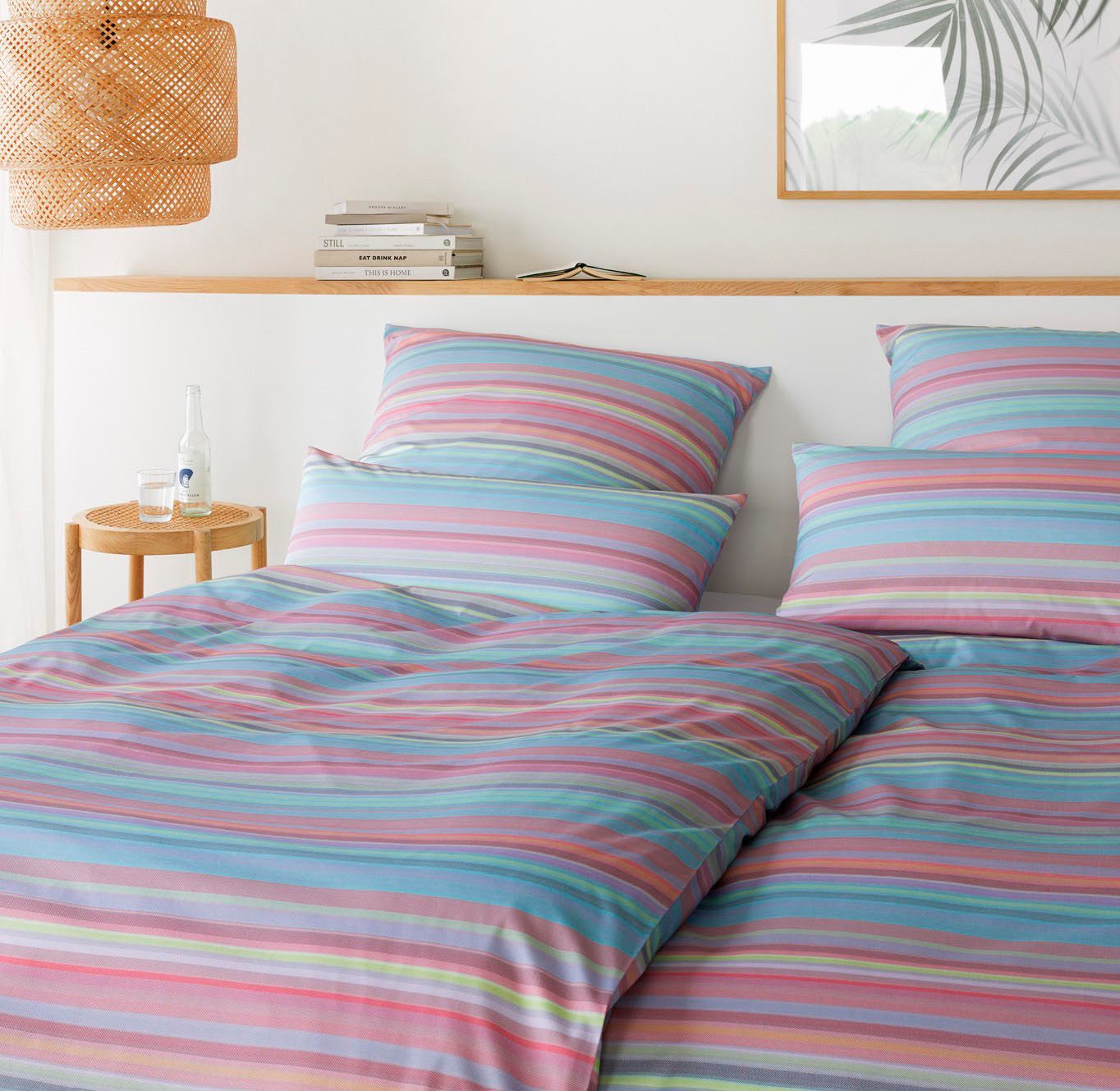 Elegante Bettwäsche "Facet" 2 tlg. angenehmes Hautgefühl günstig online kaufen
