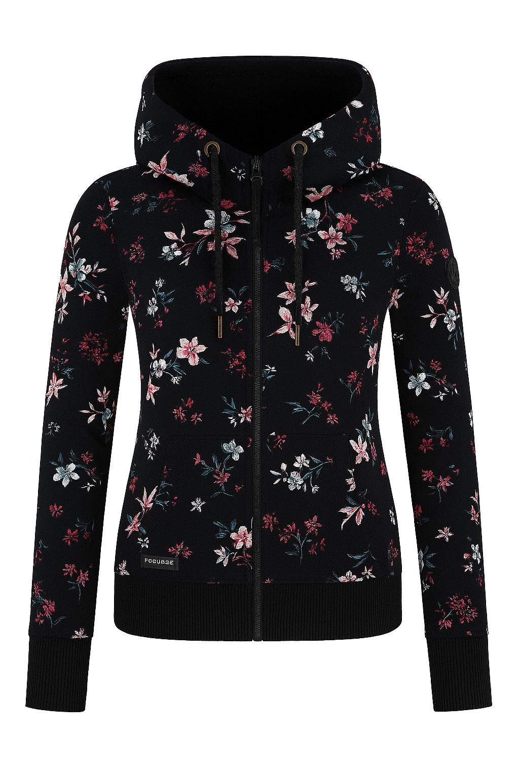 Ragwear Sweatjacke NESKA ZIP FLOWERS O günstig online kaufen