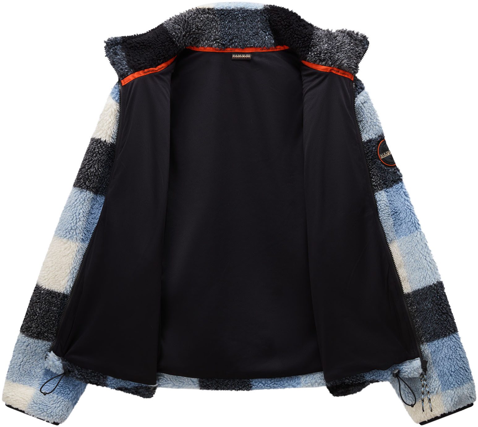 Napapijri Sweatshirt T-MONTEPIANA mit durchgehendem Reißverschluss, aus Polyester, Regular Fit – Bild 4 von 4