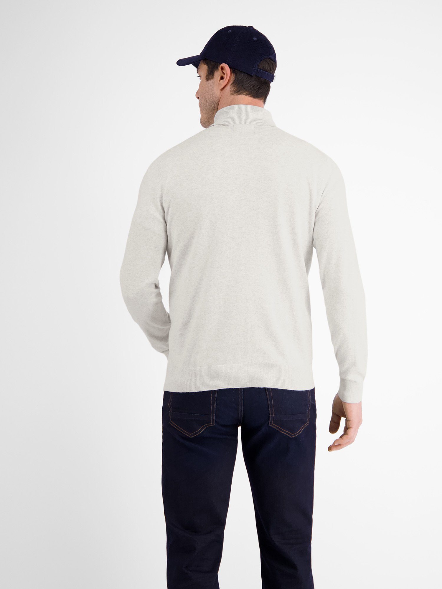 LERROS Rollkragenpullover "LERROS Rollkragenpullover, Flachstrick" günstig online kaufen