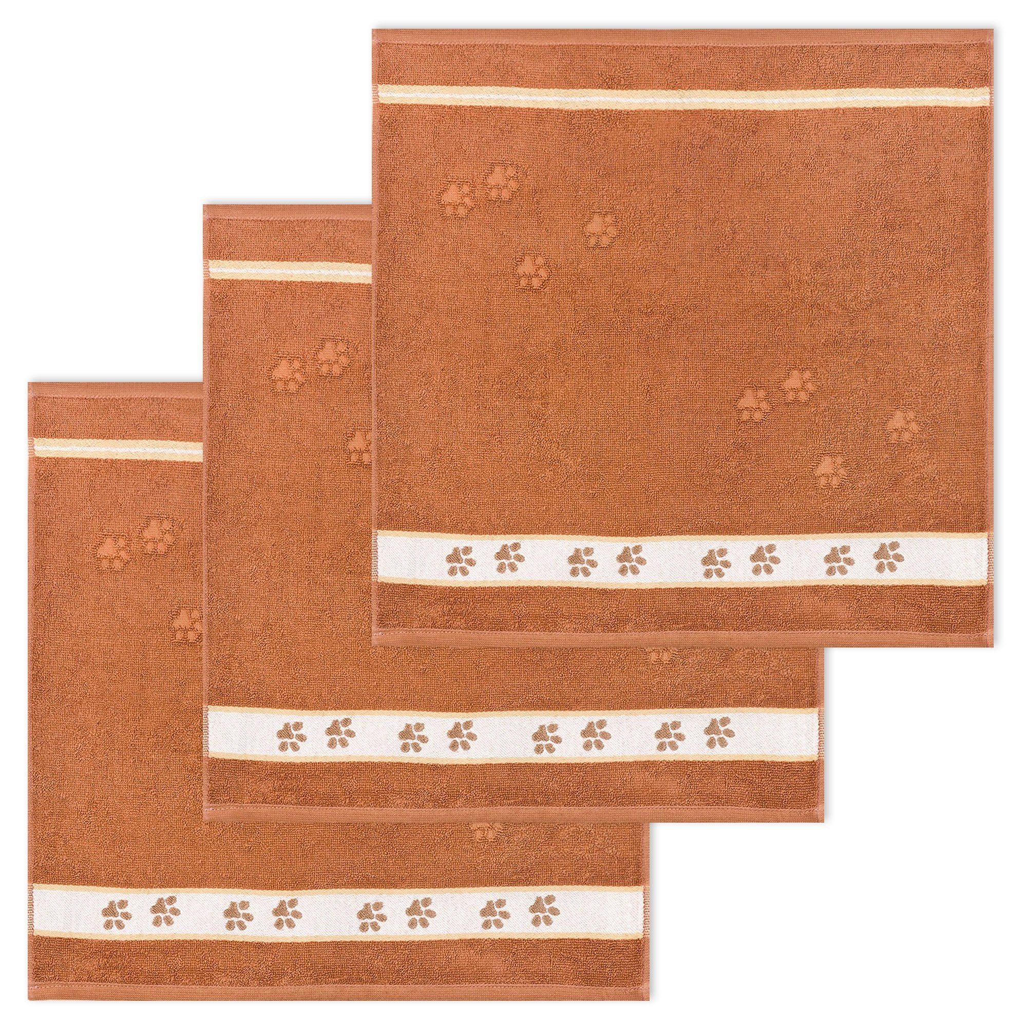 Kracht Geschirrtuch Katzenpfoten, (Set, 3-tlg., Set), günstig online kaufen