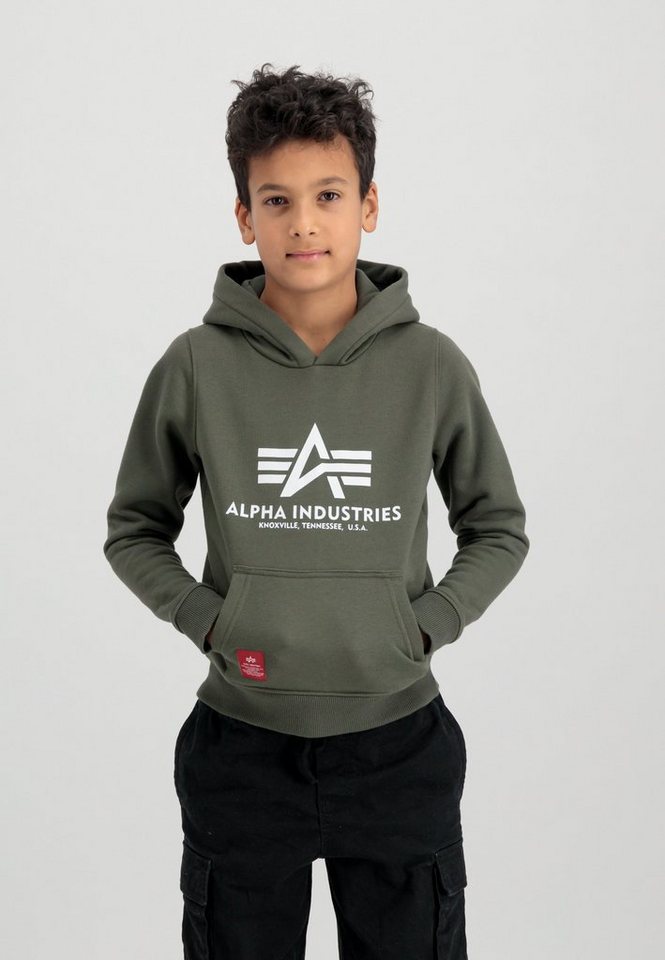 Alpha Industries Hoodie Alpha Industries Kinder Kapuzenpullover Basic