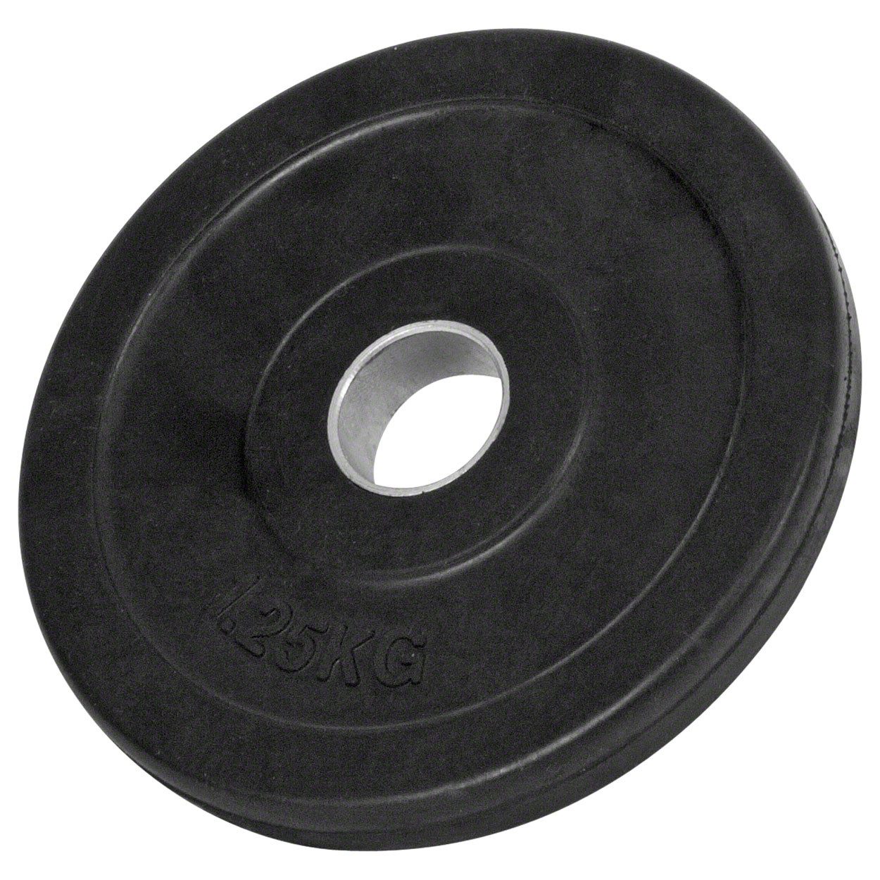 Sport-Tec Hantelscheibe Hantelscheibe mit Gummiüberzug, Bohrung ø 3 cm, 1