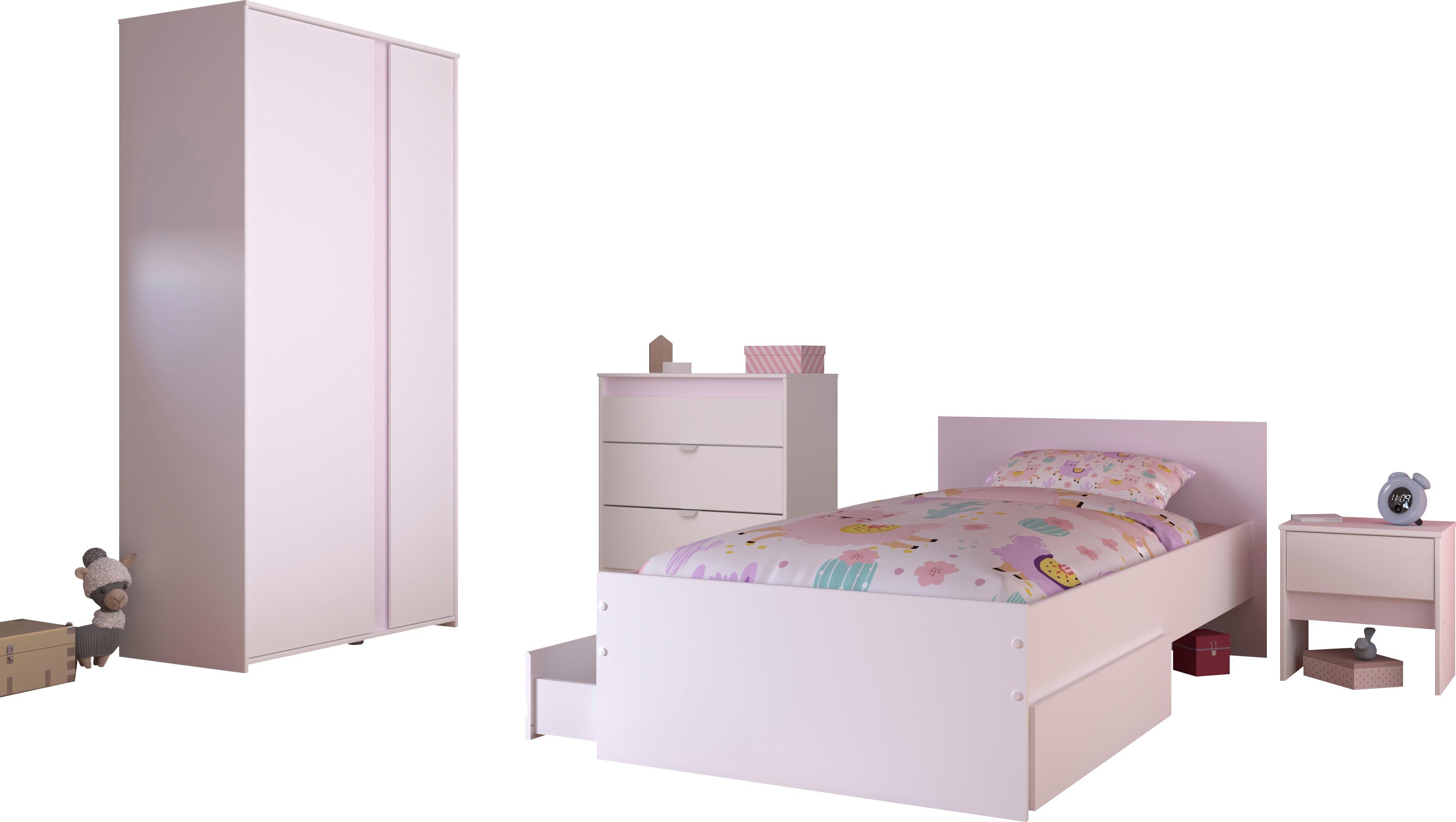 Parisot Jugendzimmer-Set Pirouette, (Set, 5-tlg) günstig online kaufen