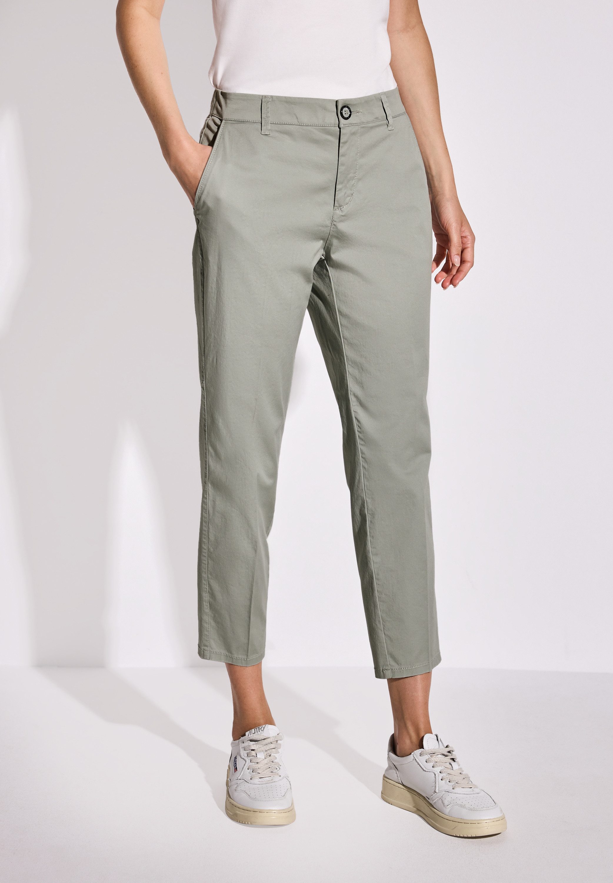 STREET ONE Chinohose Middle Waist