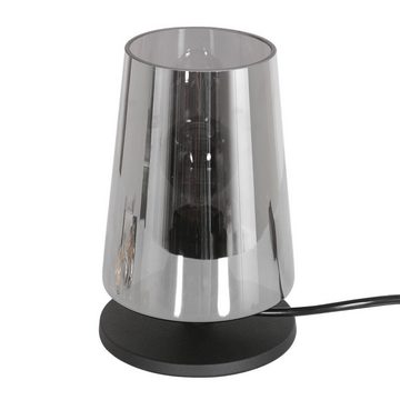 click-licht Tischleuchte Tischleuchte Ancilla in Schwarz E27, keine Angabe, Leuchtmittel enthalten: Nein, warmweiss, Tischleuchte, Nachttischlampe, Tischlampe