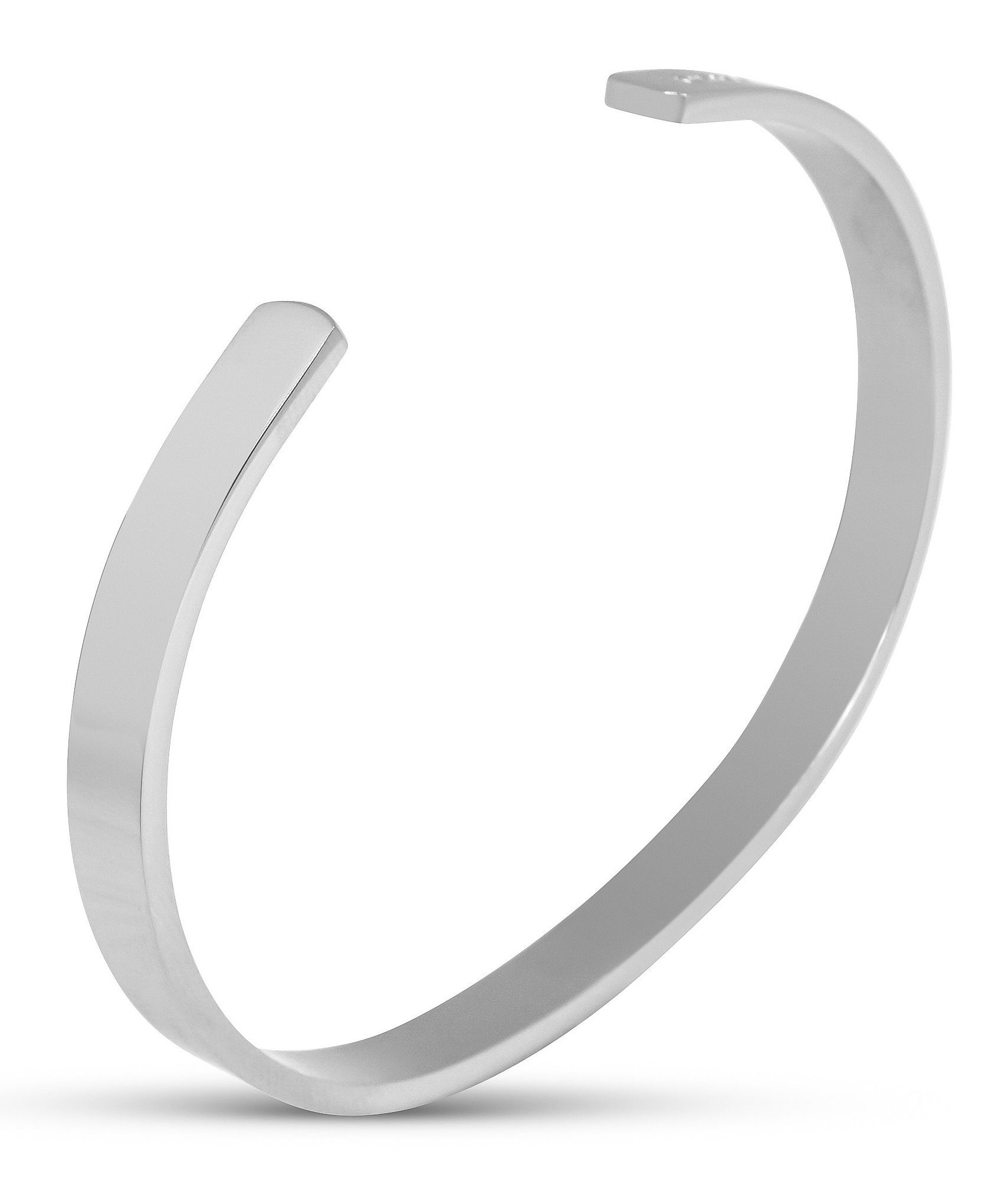 Sprezzi Fashion Silberarmband Herren-Armreif aus Edelstahl Armband, aus robustem Edelstahl, designed in Germany