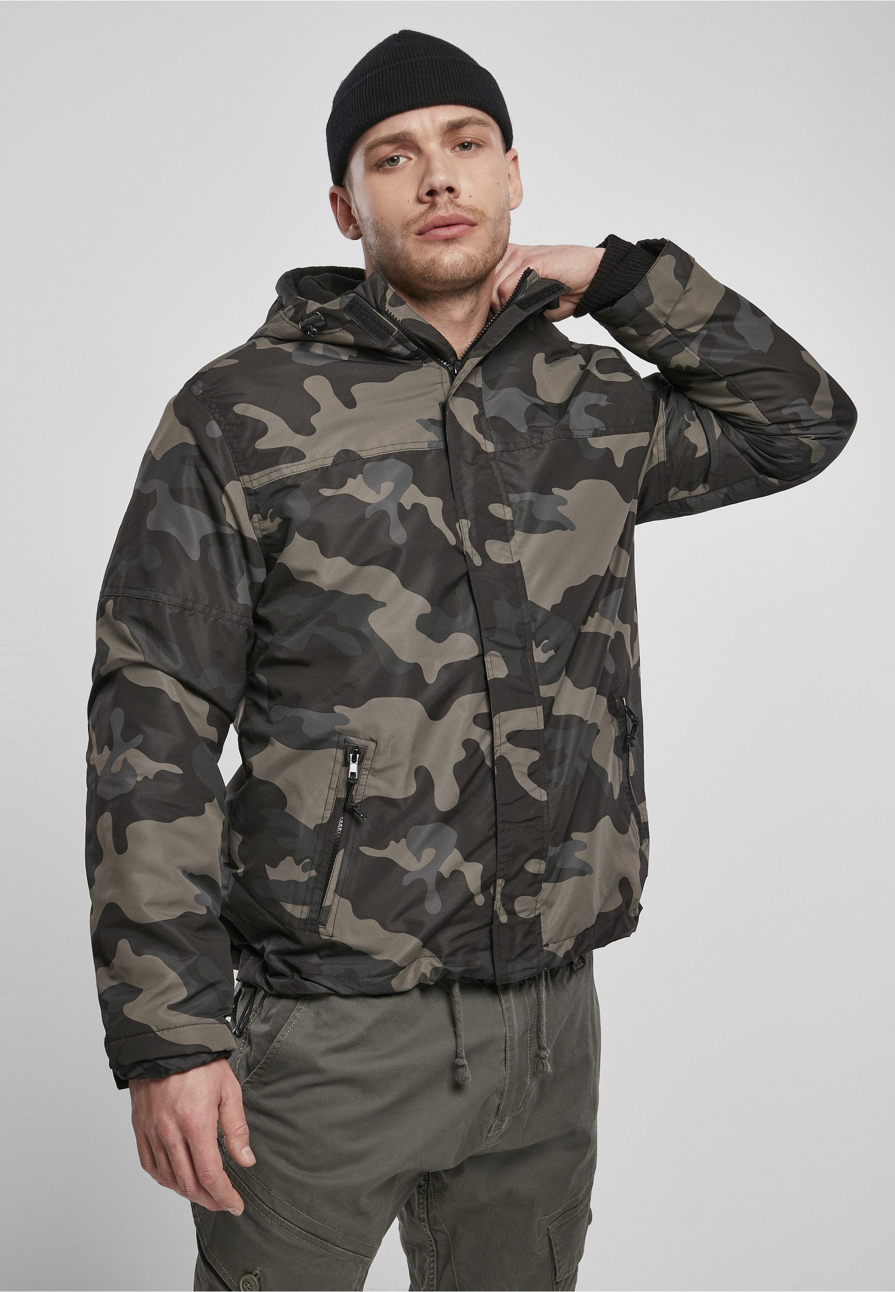 Brandit Allwetterjacke Brandit Herren Windbreaker Frontzip (1-St)