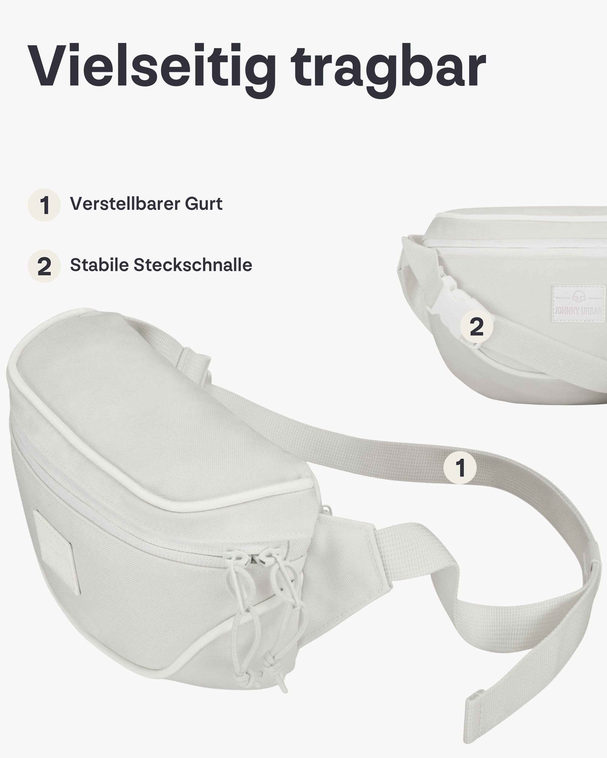 Johnny Urban Gürteltasche Ben Bauchtasche Damen Herren Wasserabweisend (1-tlg), Größenverstellbar, Wasserabweisend
