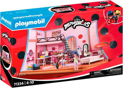 Playmobil® Konstruktions-Spielset Miraculous: Marinettes Loft (71334), Miraculous, (73 St), Made in Europe