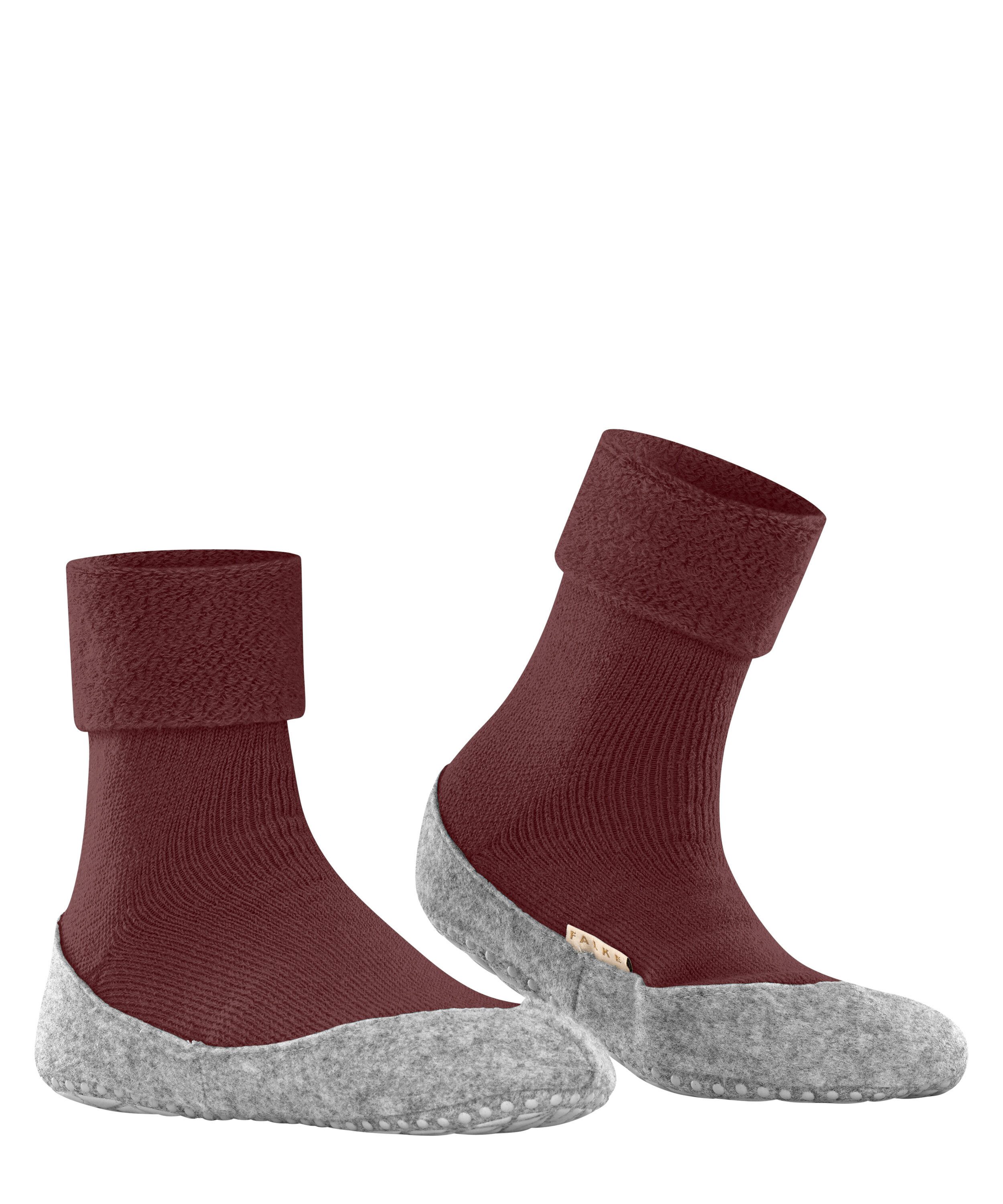 FALKE Socken FALKE Cosyshoe Damen (1-Paar) mit Merinowolle & rutschhemmender Sohle