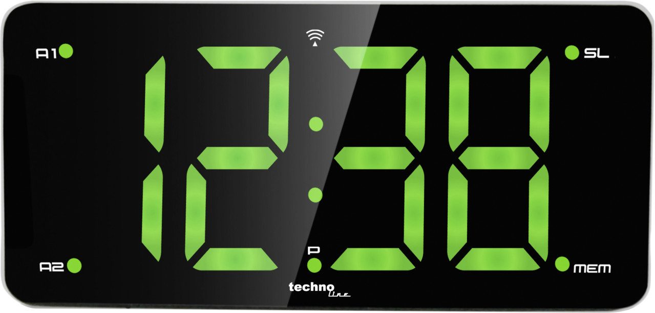 technoline Funk-Radiowecker Technoline Radio-Funkwecker WT 486 digital günstig online kaufen