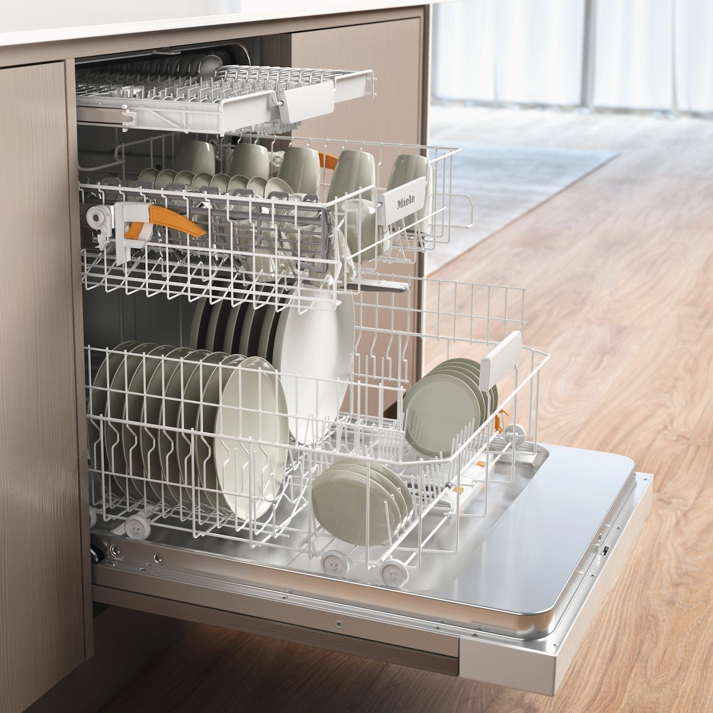 Miele teilintegrierbarer Geschirrspüler G 5611 SCi Active, 14 Maßgedecke