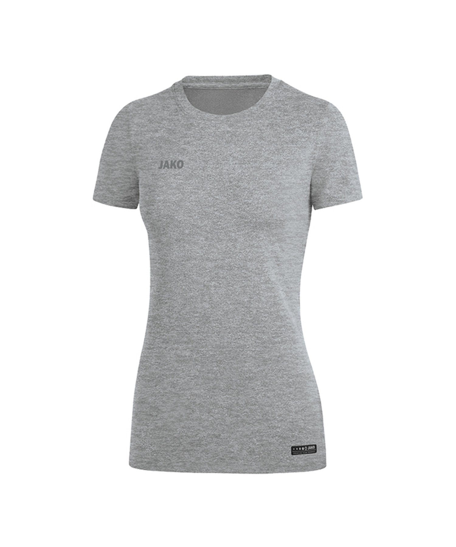 Damen T-Shirt default Grau Basic Premium T-Shirt Jako