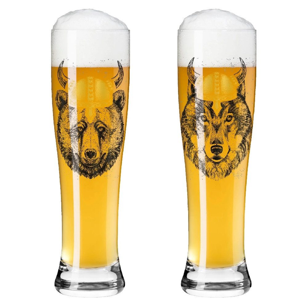 Bierglas Ritzenhoff Brauchzeit Weizen 2er #15 #16 RDT H23