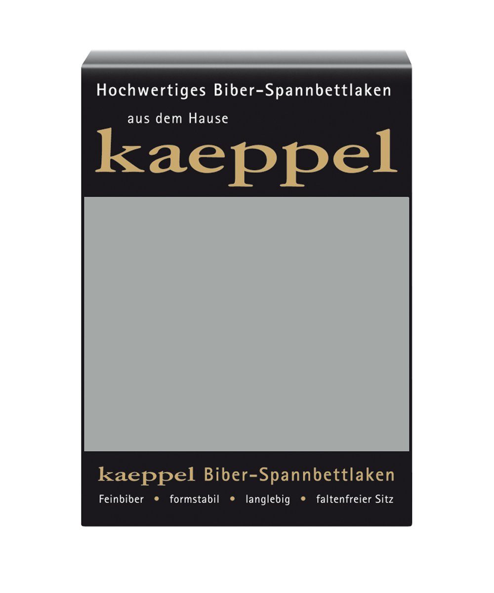 JACK Spannbettlaken JACK by Kaeppel Spannbetttuch Uni Einfarbig, Biber, Gummizug: Rundumgummizug, (1 Stück), versch. Farben & Größen – Bild 3 von 5