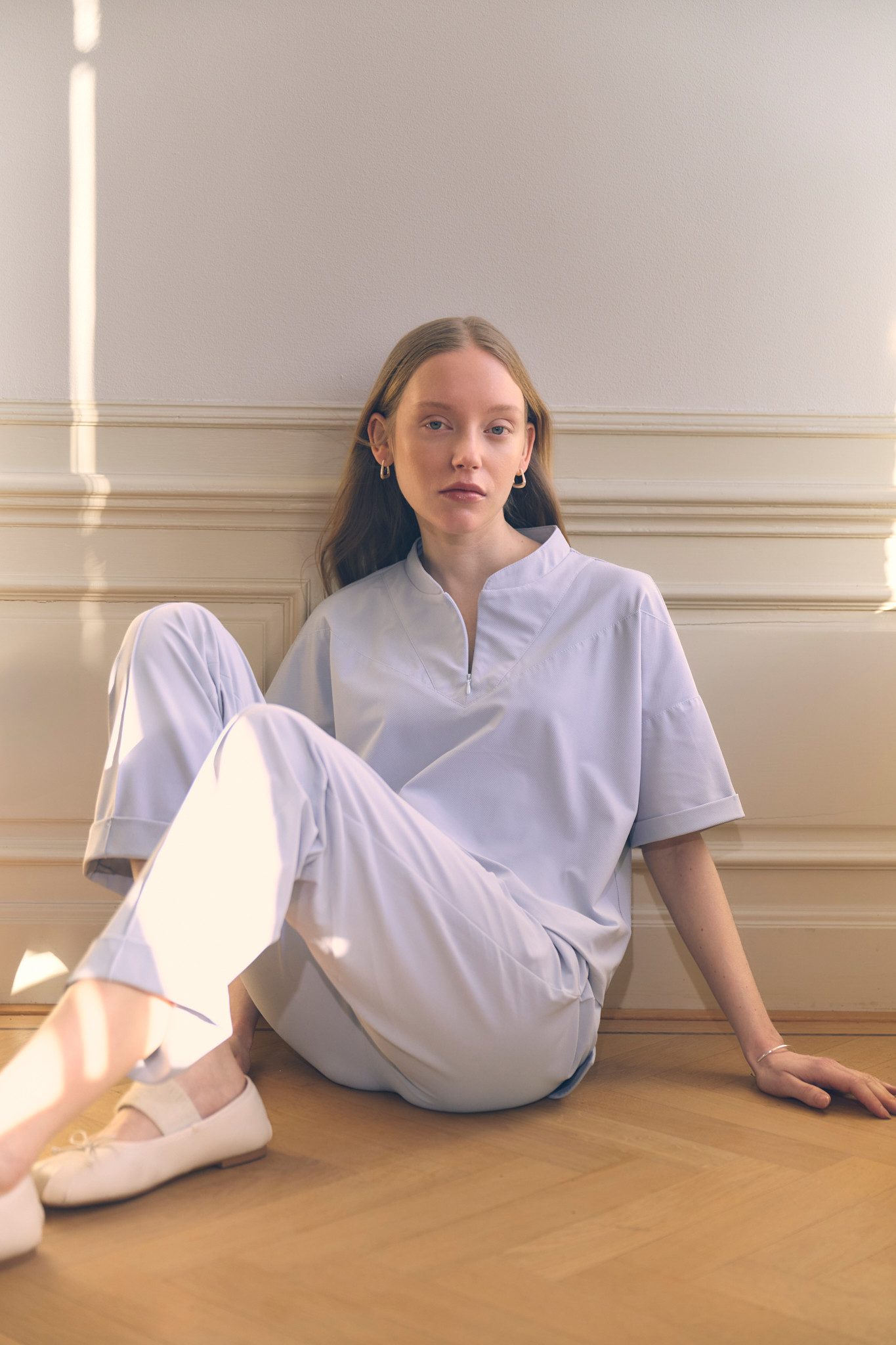 JANE LUSHKA T-Shirt Lissa structure tech jersay top