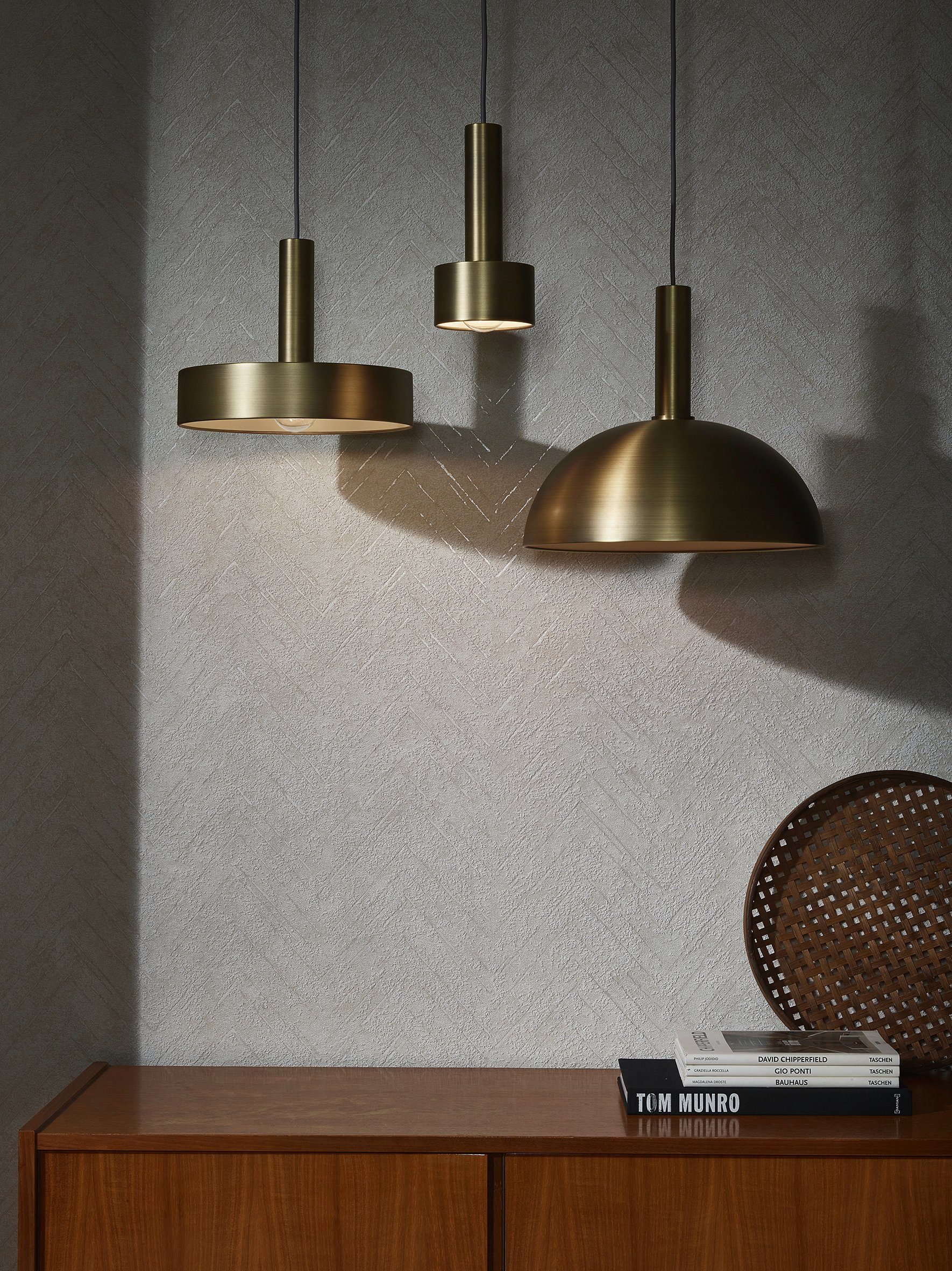 Marburg Vliestapete, Fischgratmuster, Fischgrätenoptik, moderne Tapete für Wohnzimmer Schlafzimmer Küche