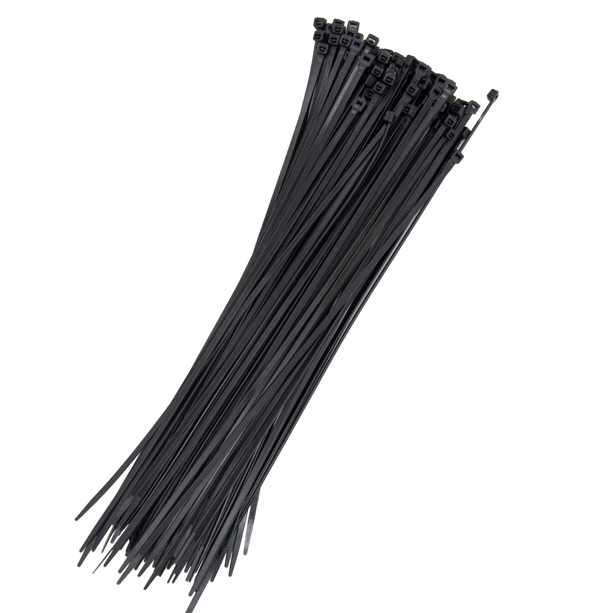 Kinzo Kabelbinder, 100 Stück – 300 Mm Lang, 3,6 Mm Breit, Weiß – Praktisch Für Haus & Garten