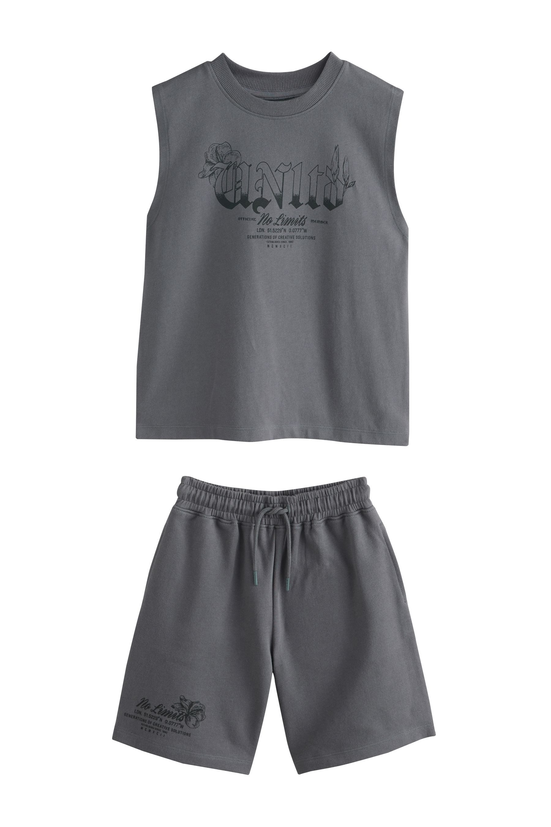 Next Top & Shorts Tank-Trägertop und Shorts im Set (2-tlg)