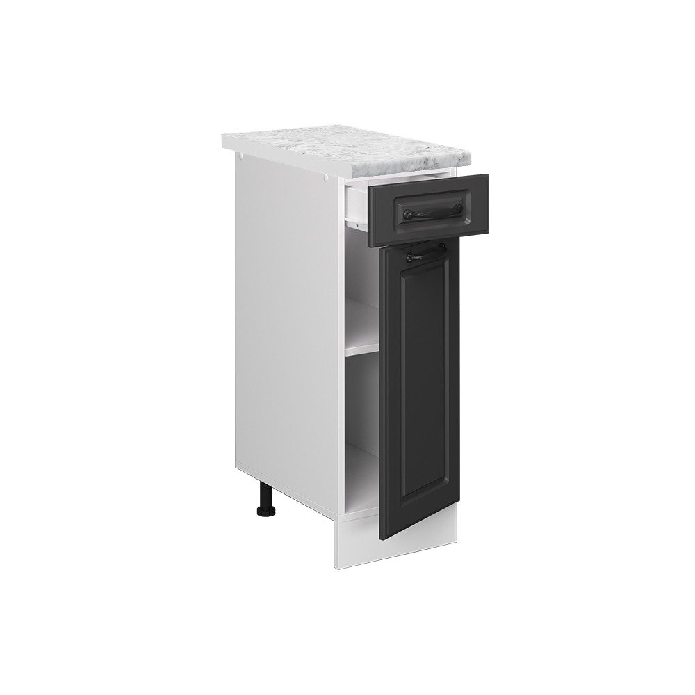 Vicco Unterschrank R-Line, Anthrazit Landhaus/Weiß, 30 günstig online kaufen