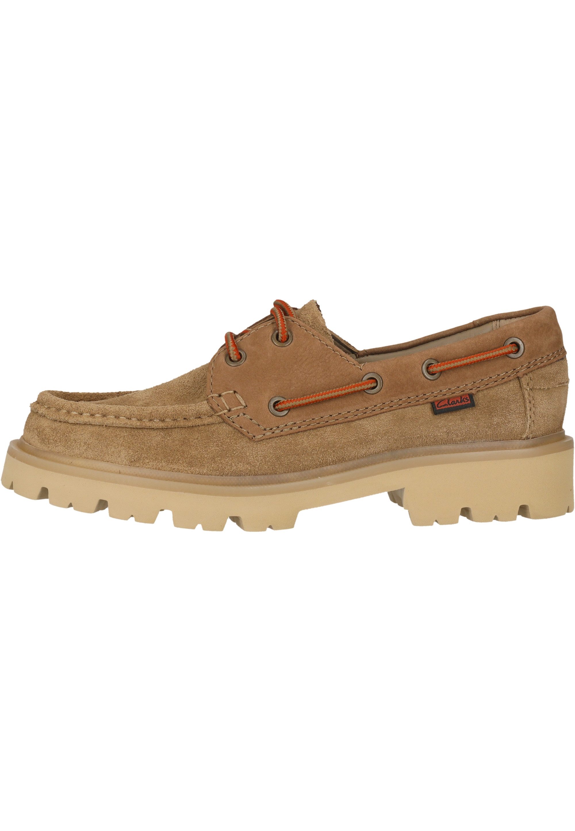 Clarks Cleyhill Boat Schnürschuh mit strapazierfähiger Sohle günstig online kaufen
