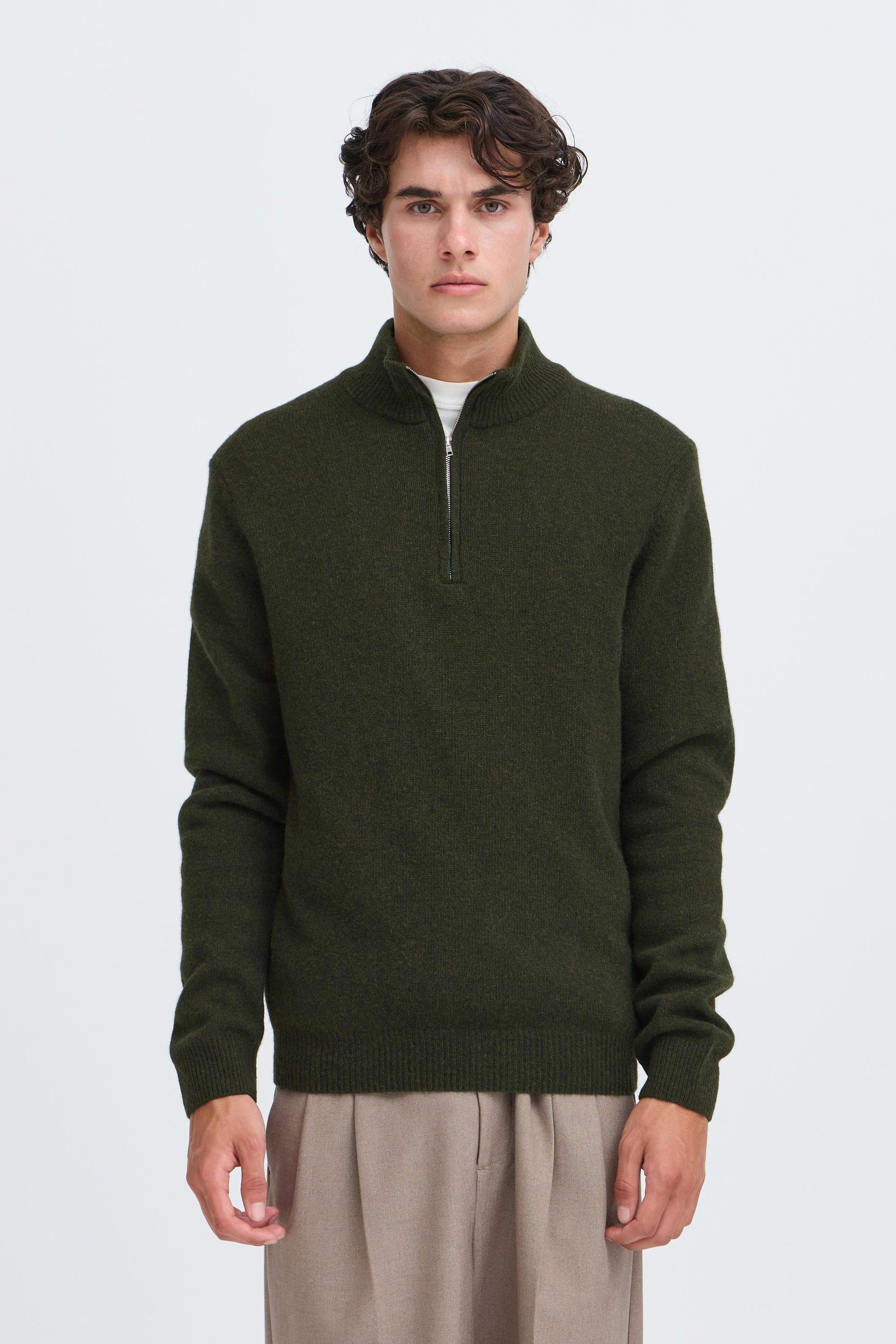 Casual Friday Troyer CFKarl Klassischer Troyer Pullover