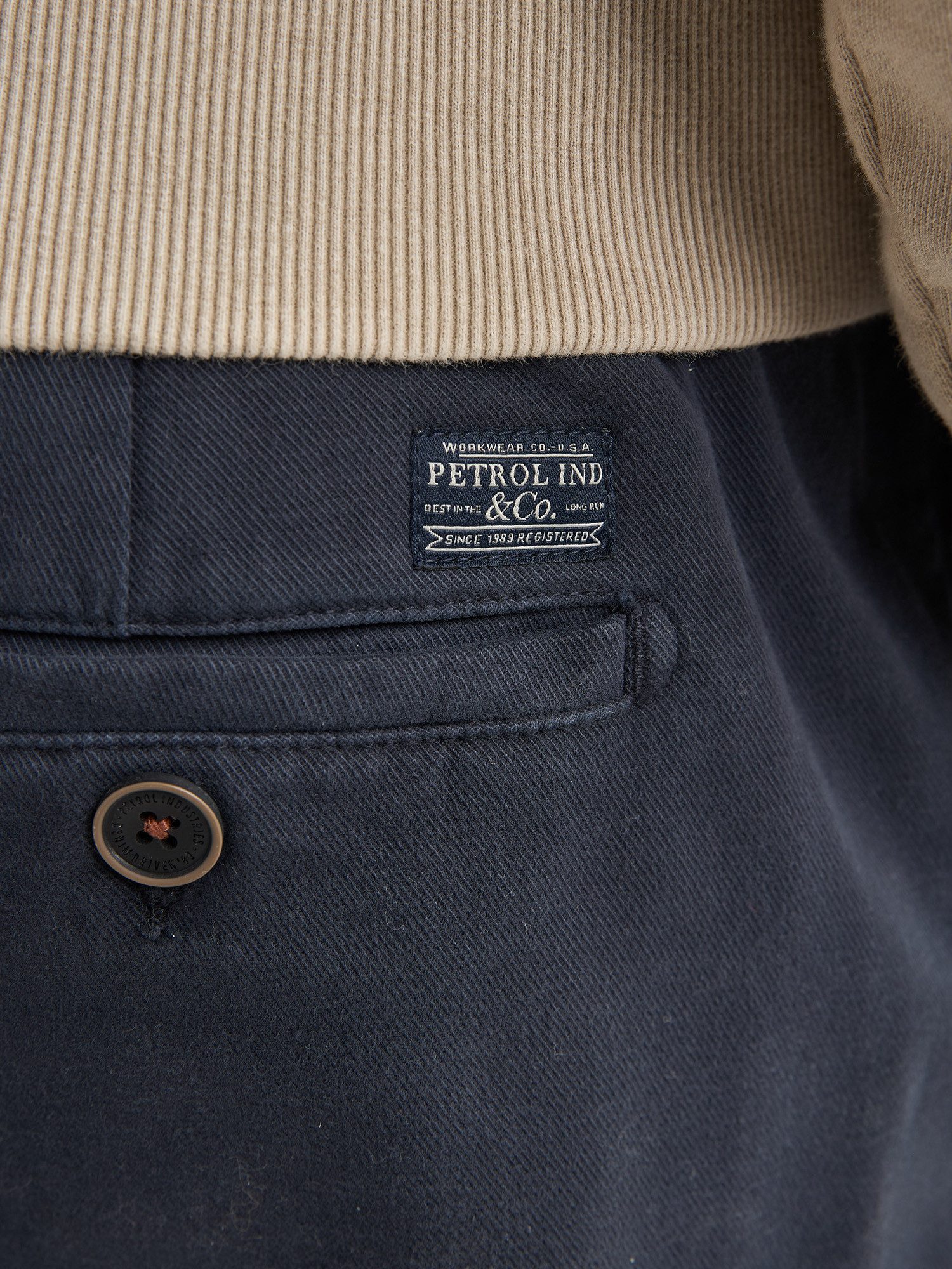 Petrol Industries Chinohose Men Non Denim Chino mit Tunnelzug