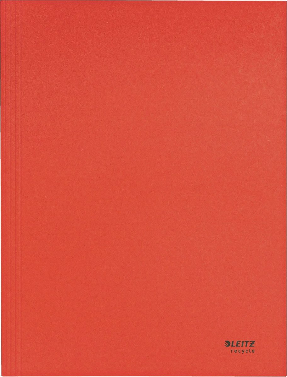 Fächermappe Jurismappe Recycle A4 Karton rot (10 Stück)