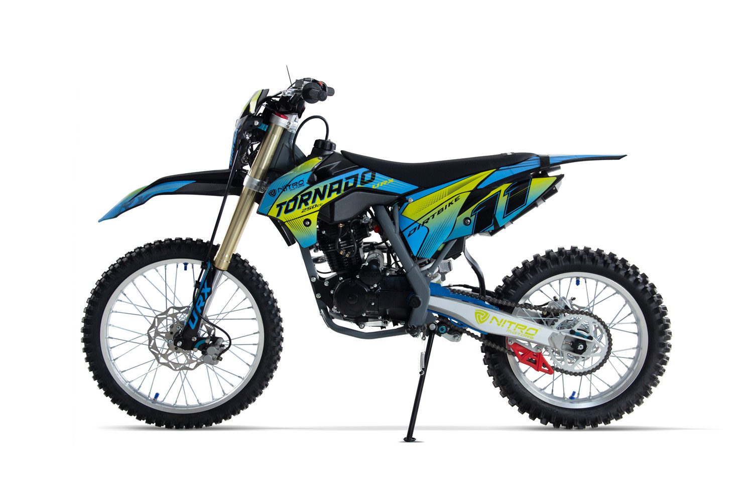 Smarty Dirt-Bike 250cc Dirtbike TORNADO UX URX 21/18 Kick und E-Start