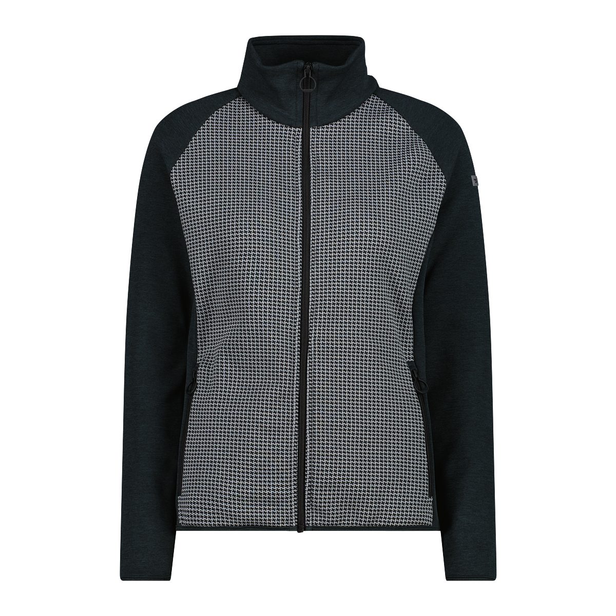 CMP Funktionsjacke WOMAN JACKET GREY MEL-NERO