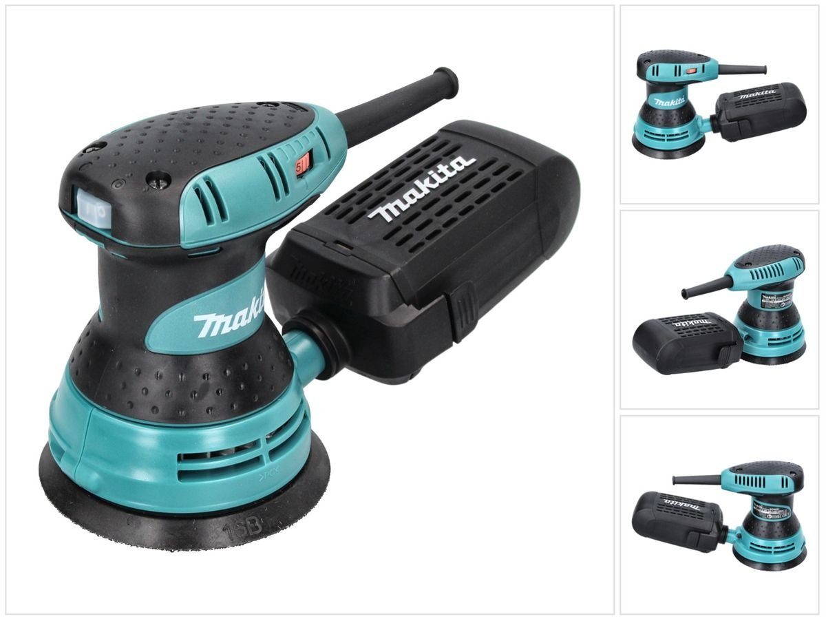 Makita Exzenterschleifer BO 5031 Exzenterschleifer Schleifmaschine 300 Watt 125 mm Solo
