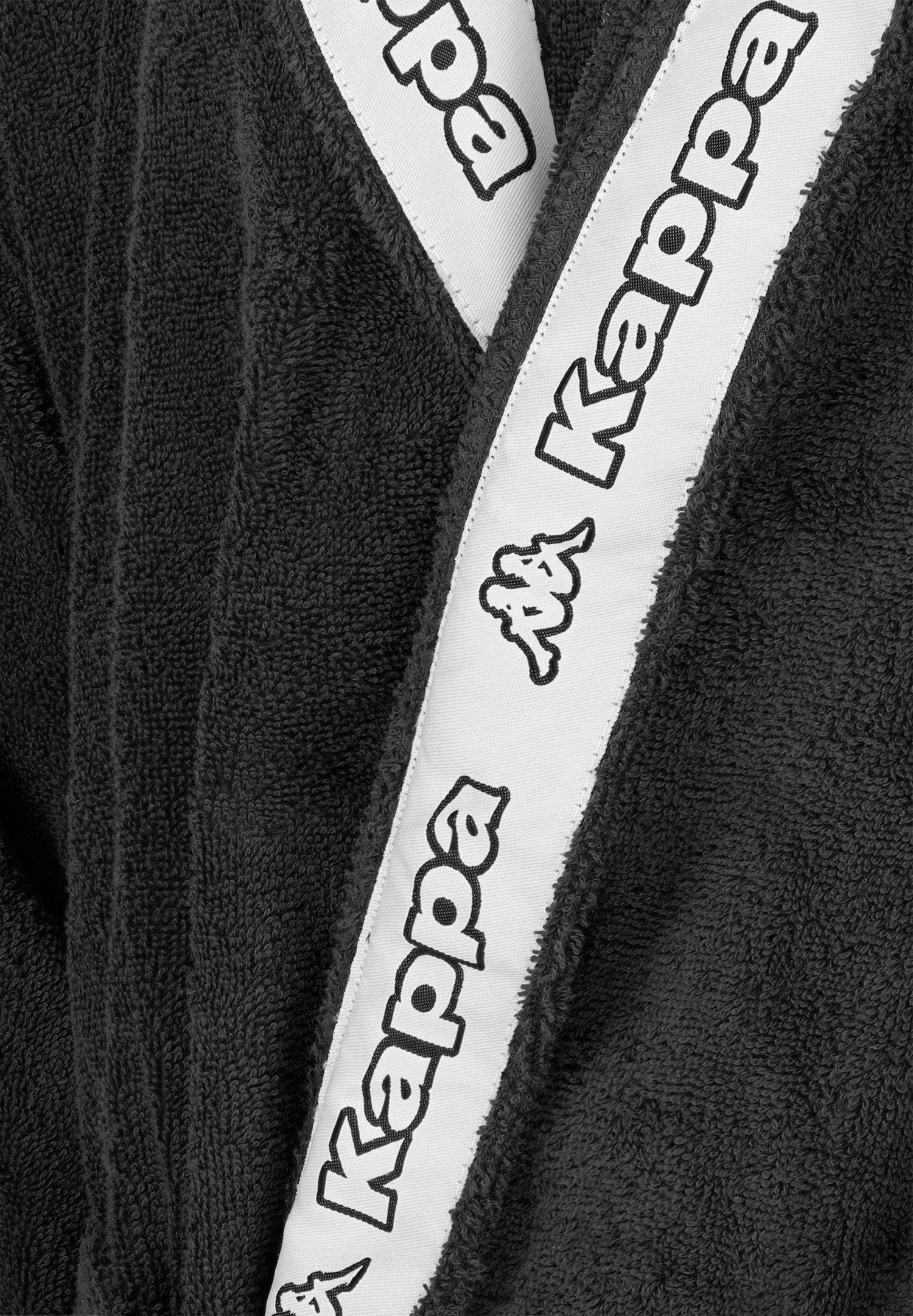 Kappa Bademantel Bathrobe Unisex, Baumwolle